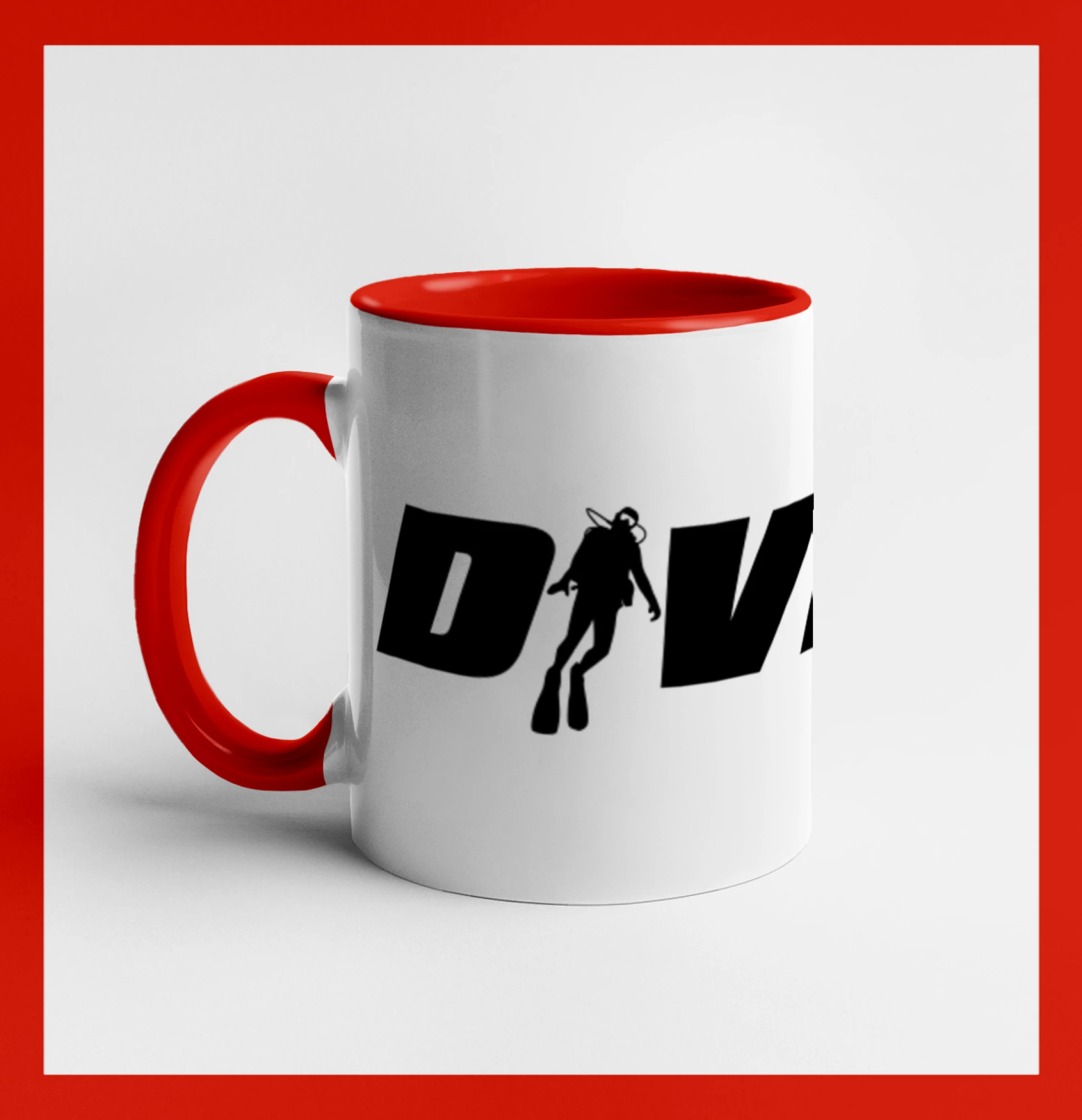 Diving nápis potápač