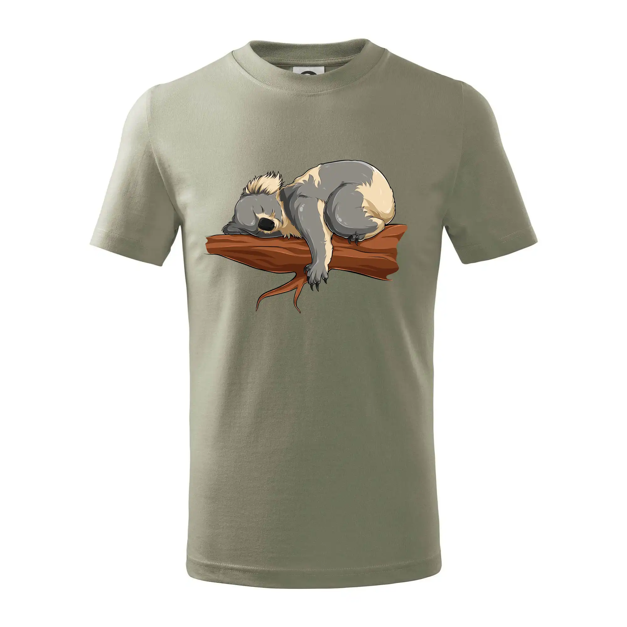 Tričká so zvieratami - Koala na vetve - Tričko detské bavlnené