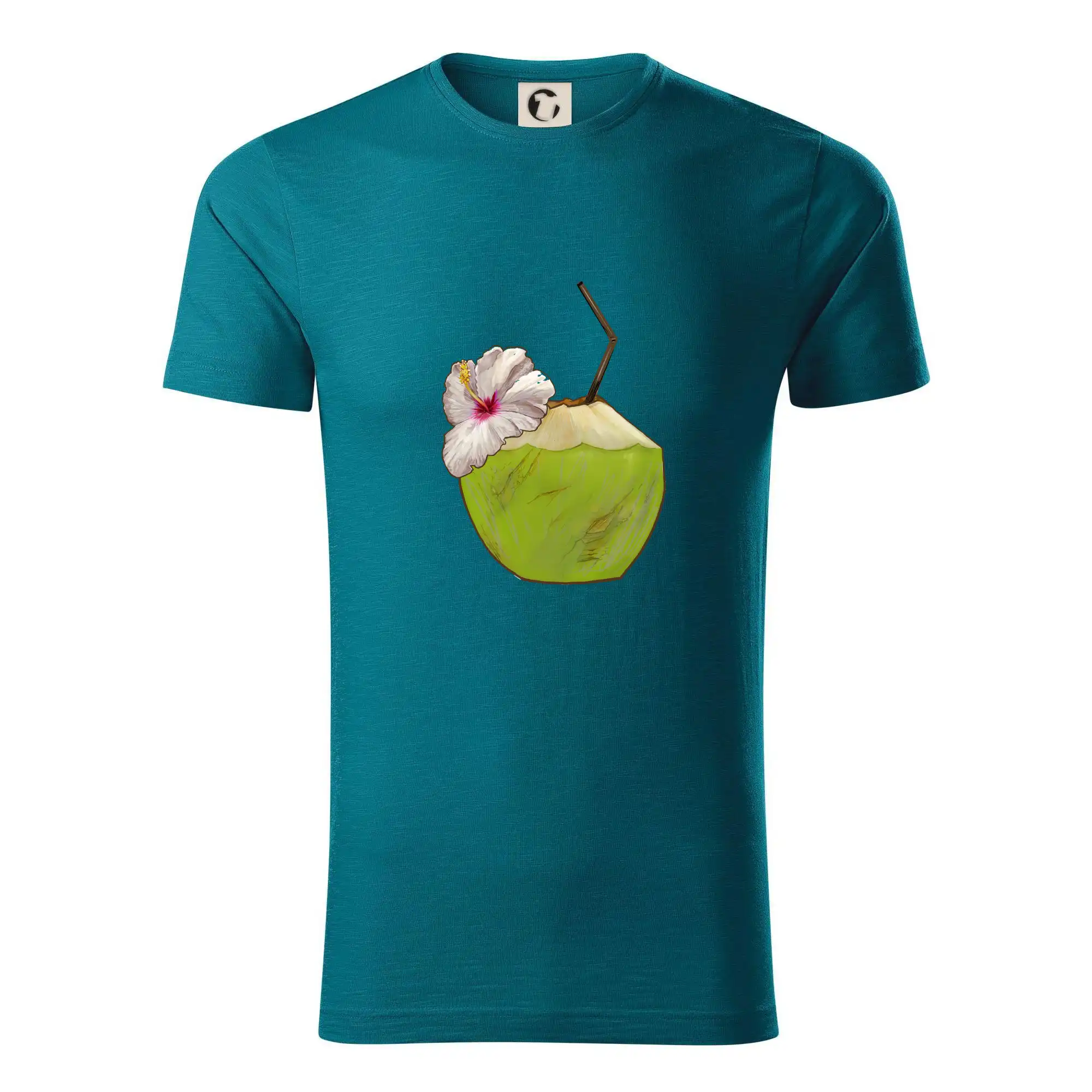 Vtipná tričká s motívmi pitie - ostatné - Kokosový nápoj - Tričko z organickej bavlny