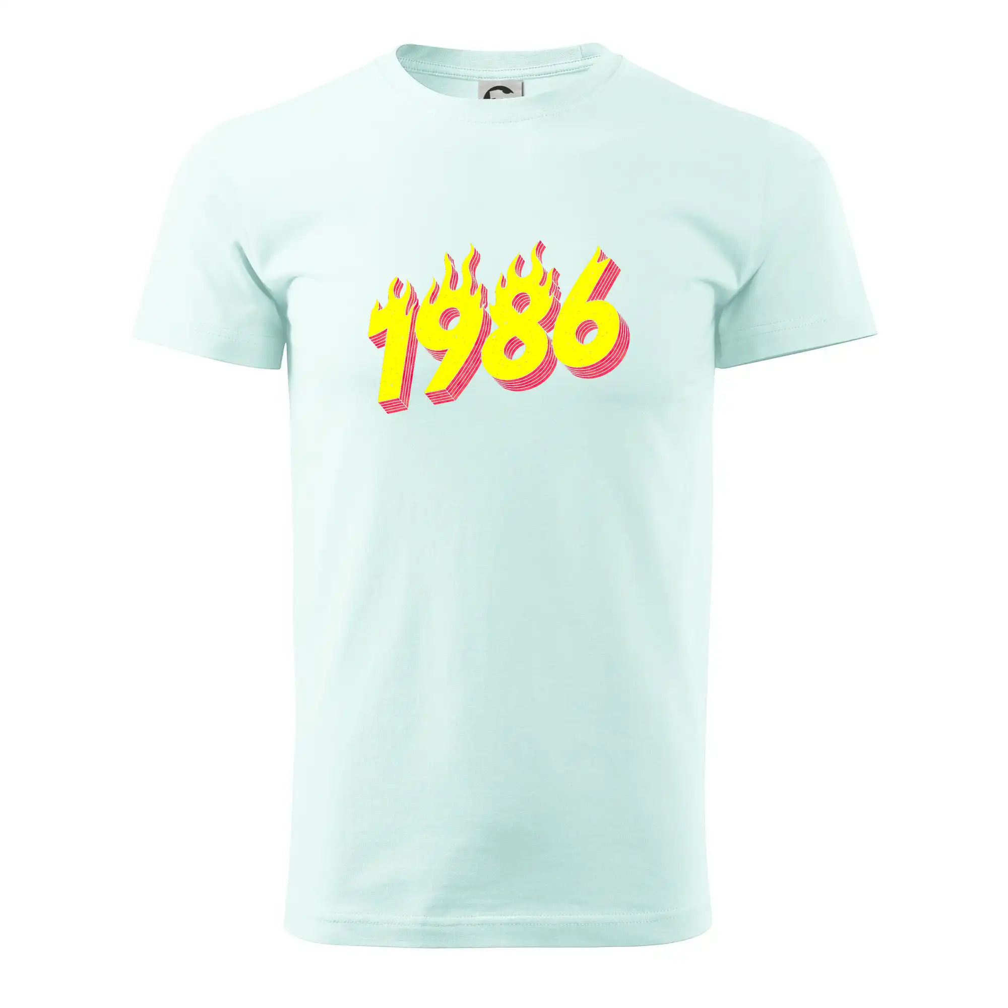 Trička s ročníkom 1986 - Narodeniny v ohni 1986 - Pánske tričko nižšej gramáže