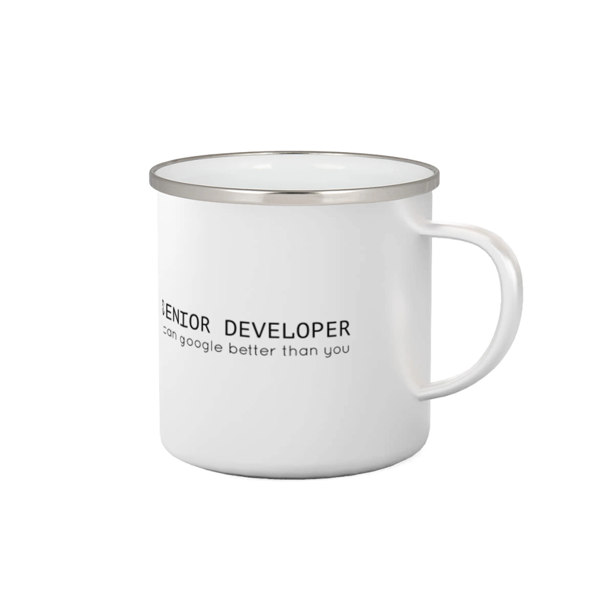 Tričká pre ajťákov - Senior developer google better than you - Plecháčik