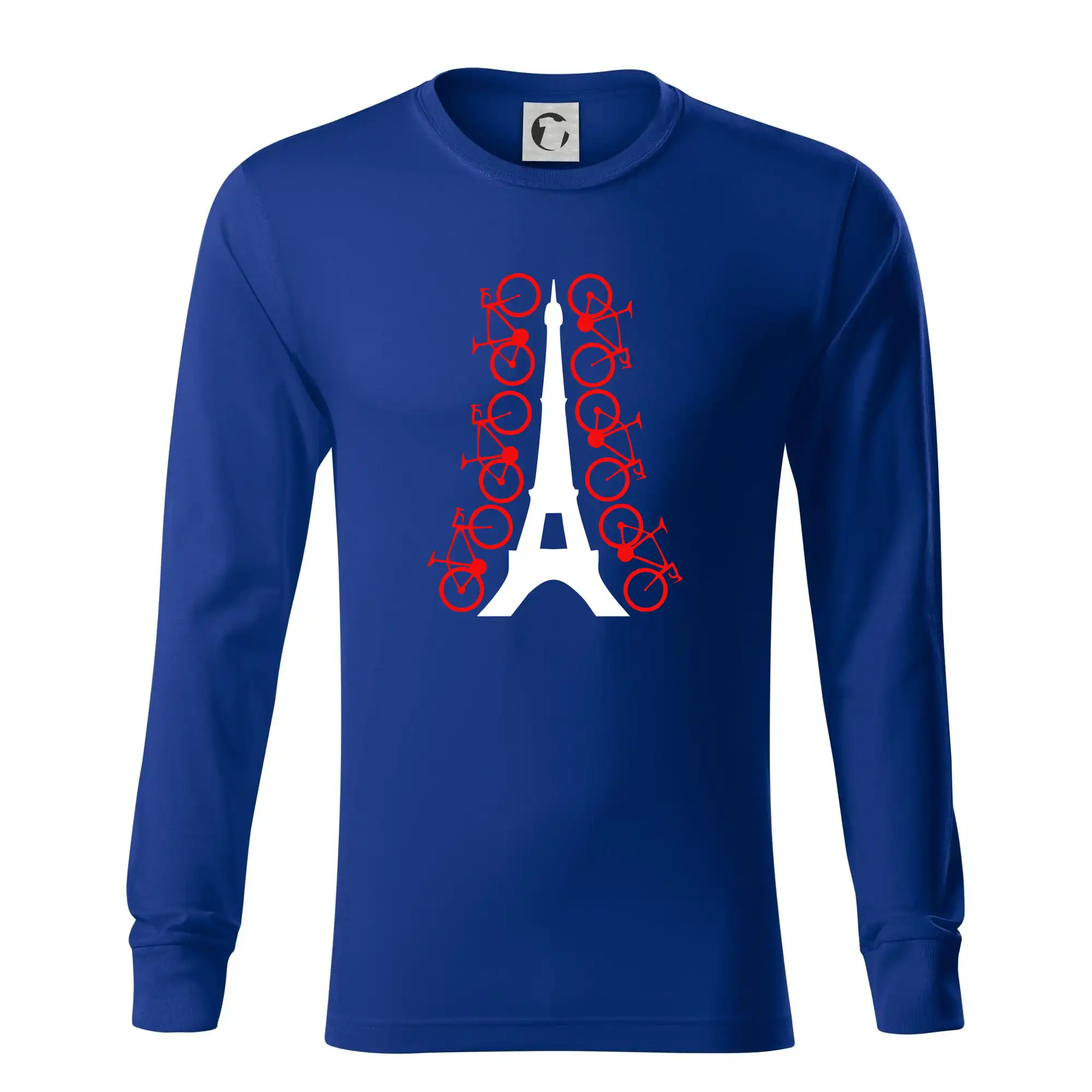 Tričká Francúzsko - Cyclo Paris - Tričko s dlhým rukávom LS R05