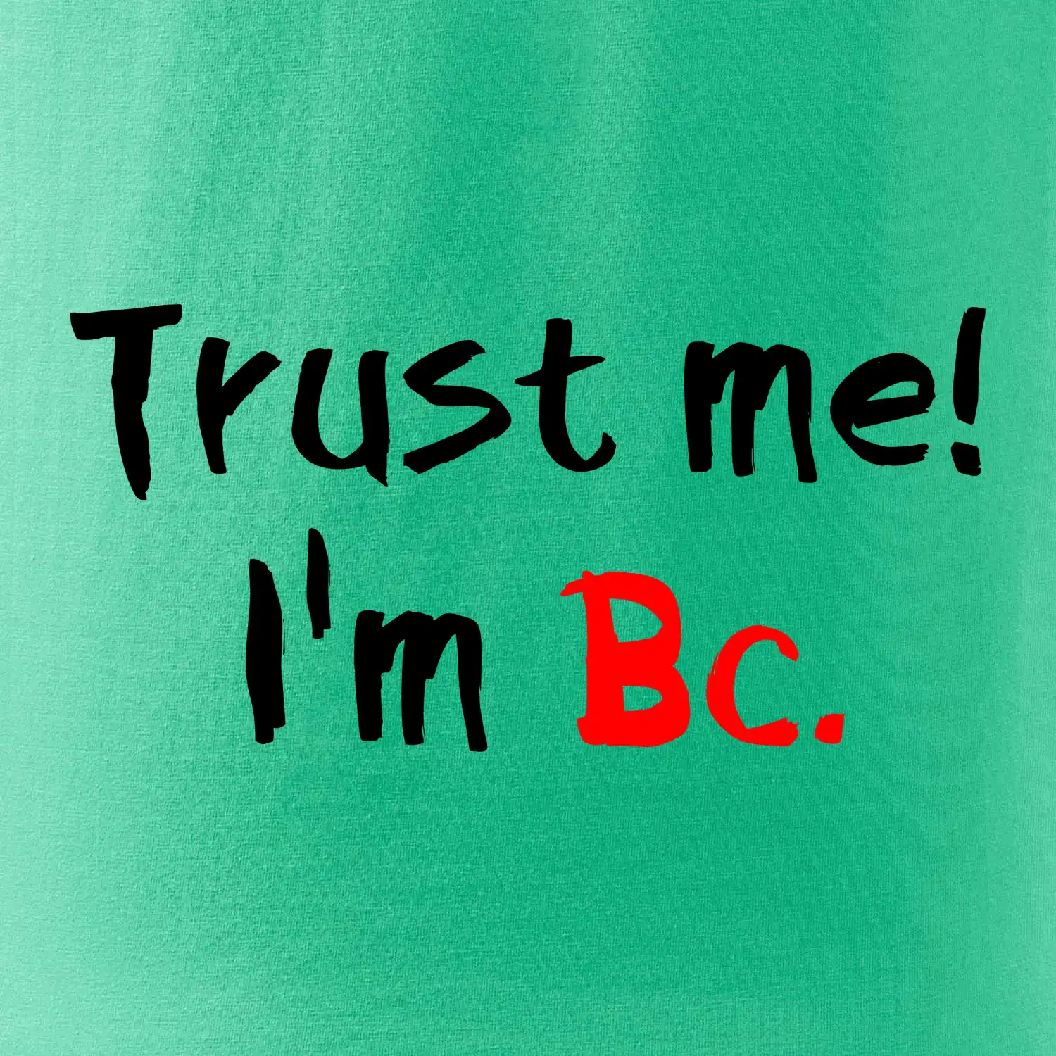 Trust me I´m  Bc. / Věř mi jsem Bc.