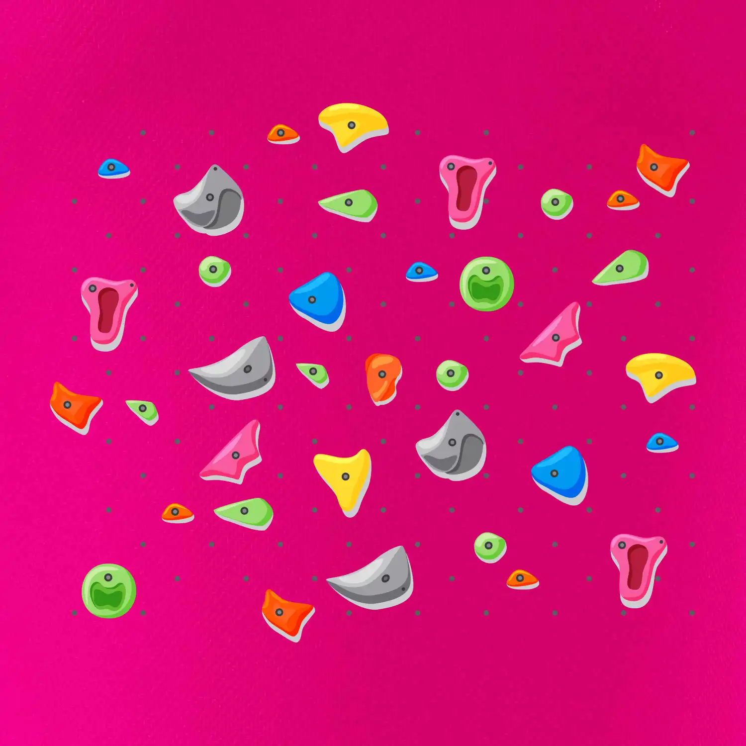 Lezení na stěně - chyty