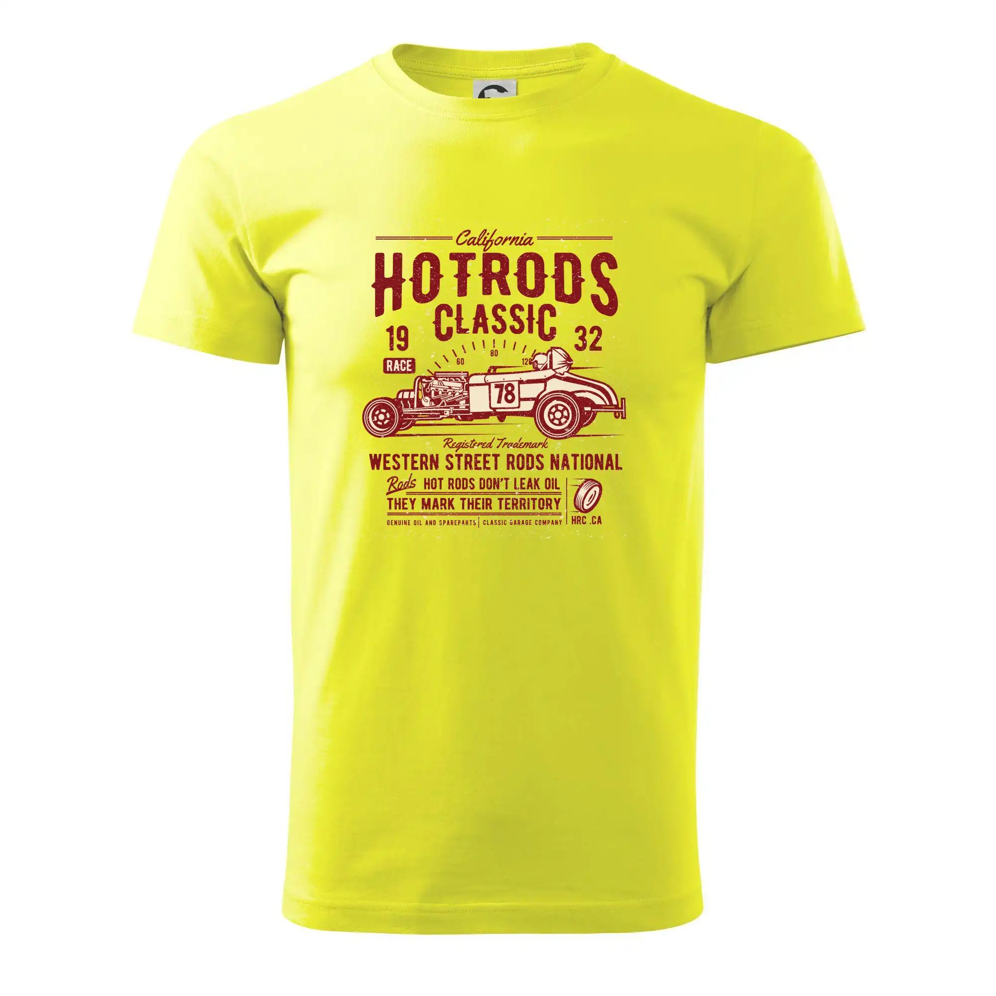 Auto tričká - Hot Rods Race Classic - Klasické pánske tričko vyššej gramáže