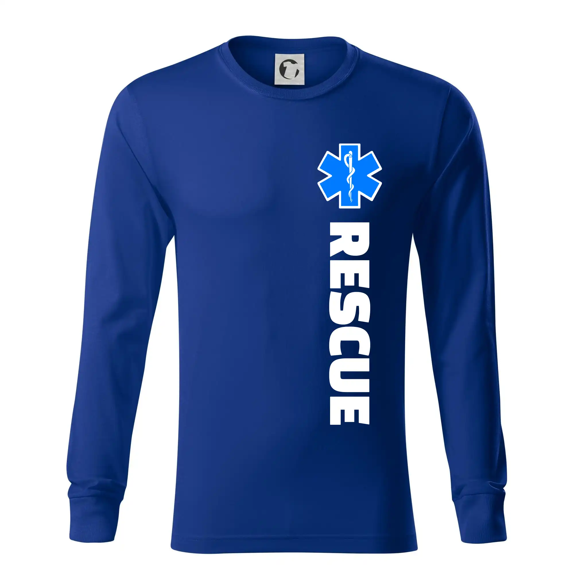 Tričká a mikiny pre záchranárov a lekárov - Kvalitné oblečenie pre zdravotníkov - Rescue - pre záchranárov - Tričko s dlhým rukávom LS R05