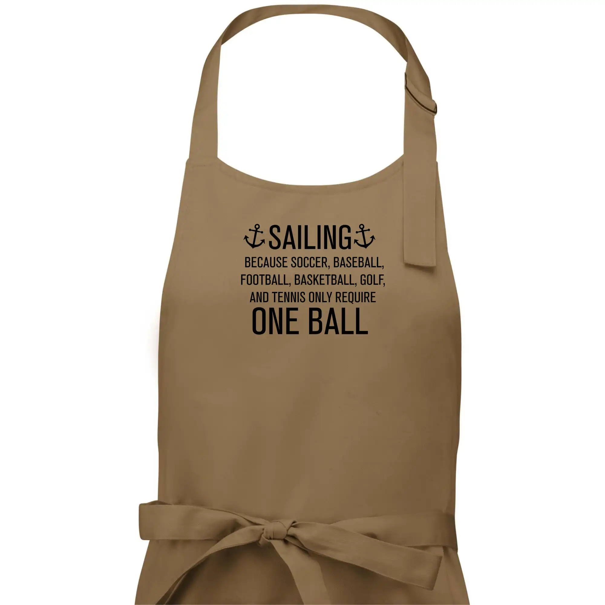 Sailing beacause one ball