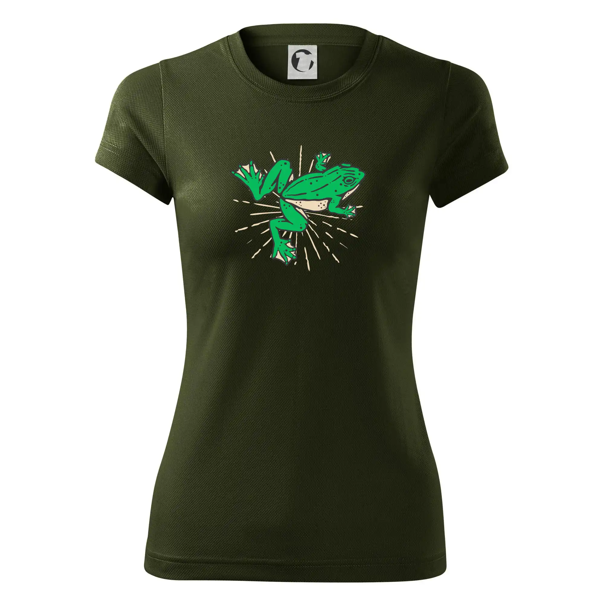 Žába zelená kreslená