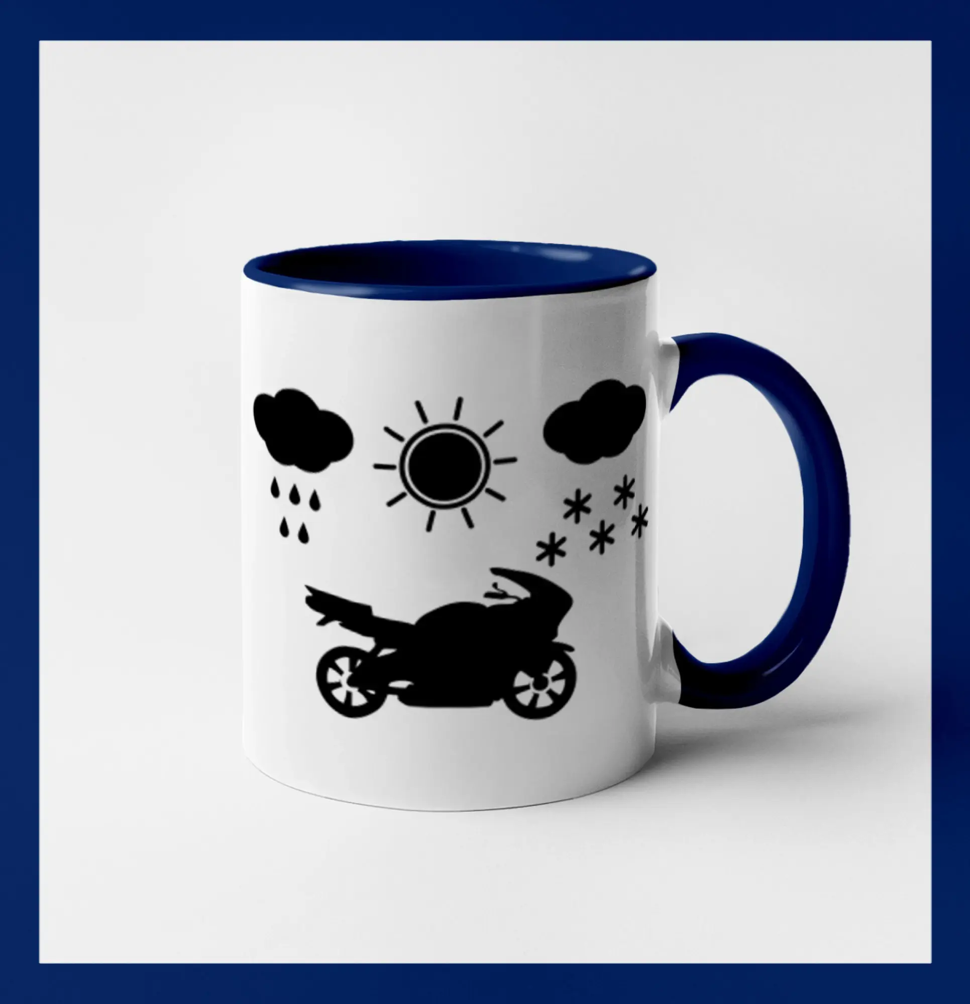 Motorkář za každého počasí - silnice