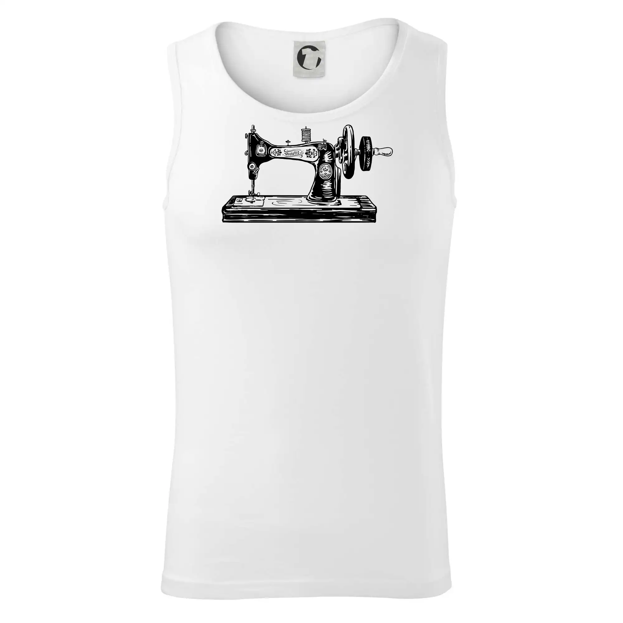 Šicí stroj - starý kreslený