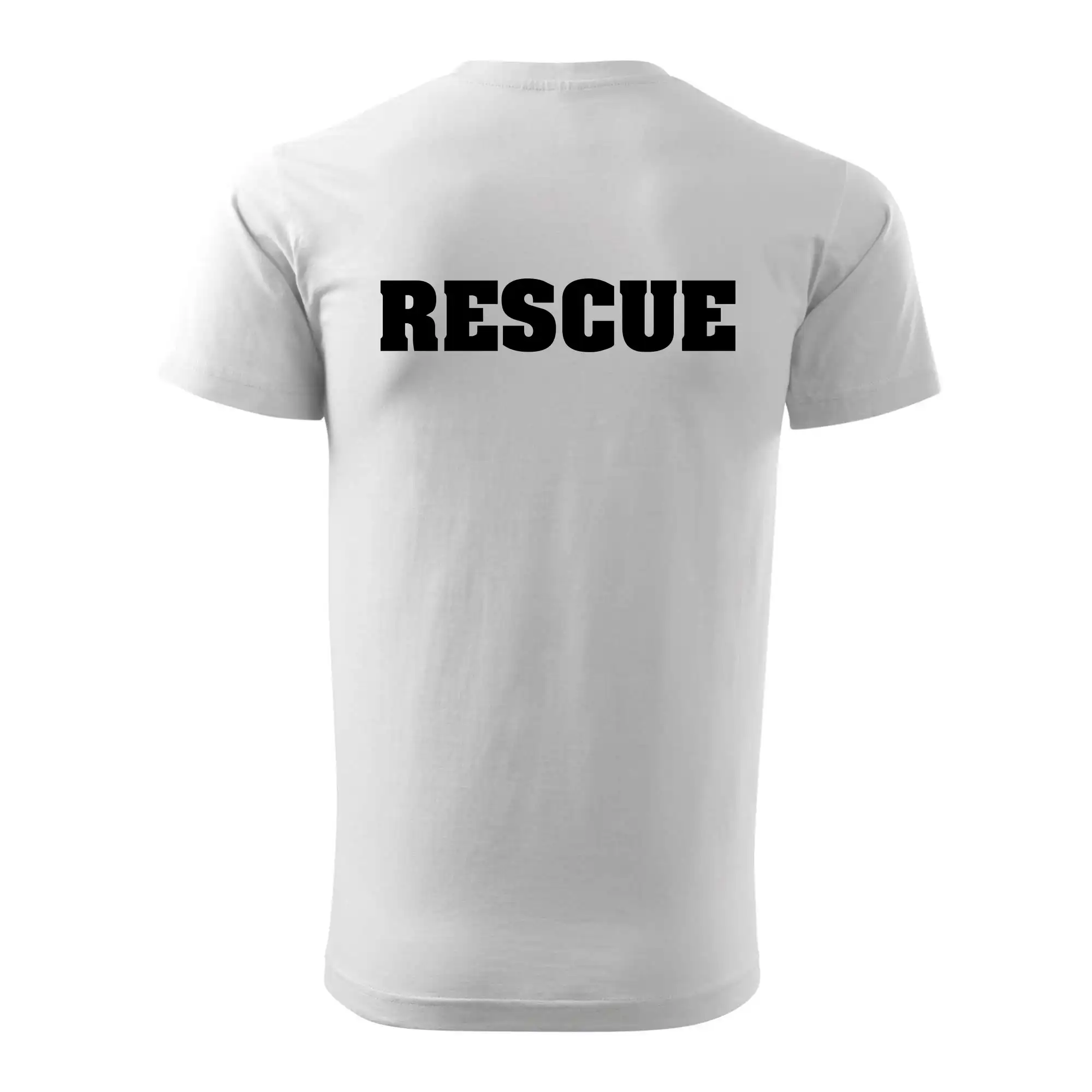 Rescue - Hviezda na prsníku + nápis na chrbte