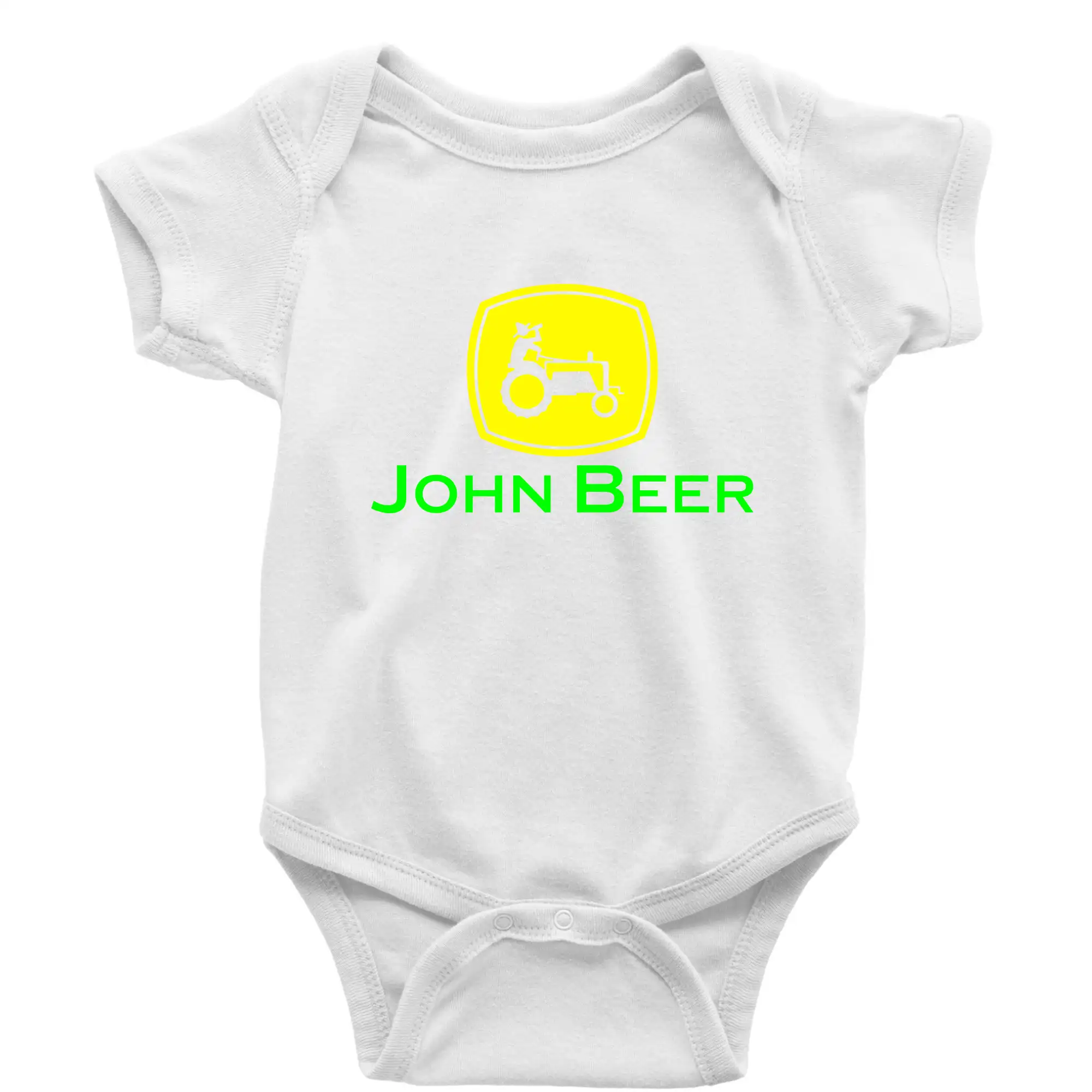 John Beer traktor - Body dojčenské s krátkym rukávom
