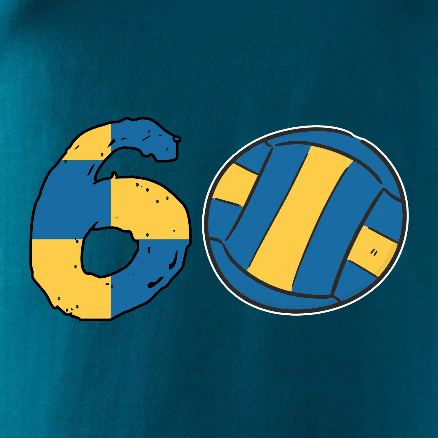 Volejbal kulaté narozeniny 60