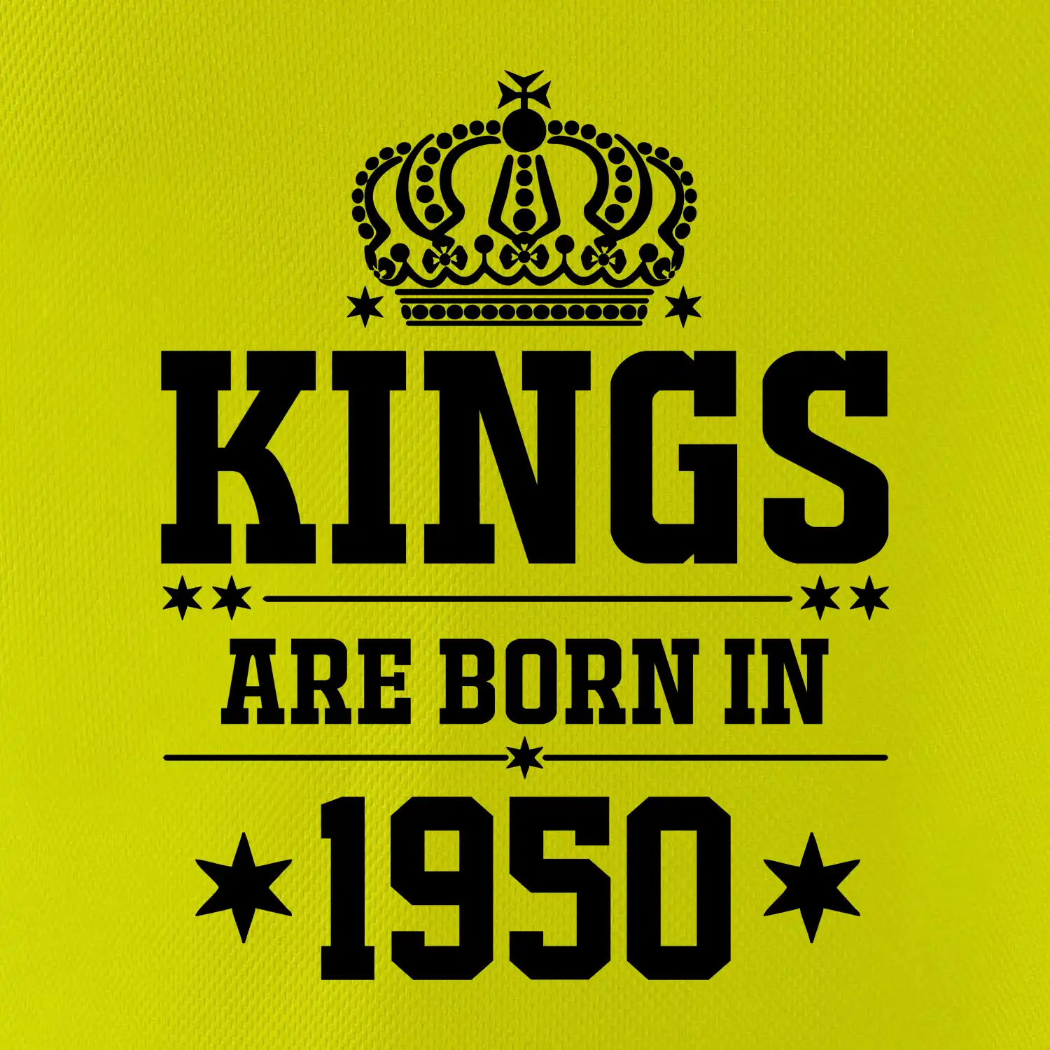 Kings are born in 1950