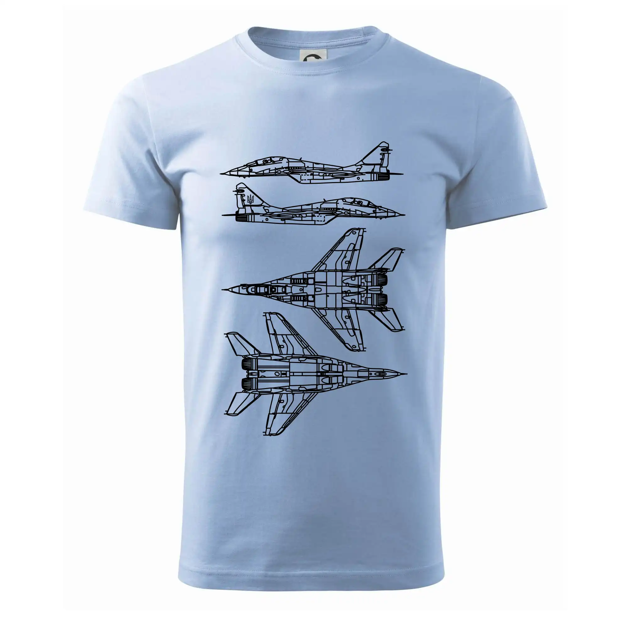 Mig 29 Fulcrum - obrys