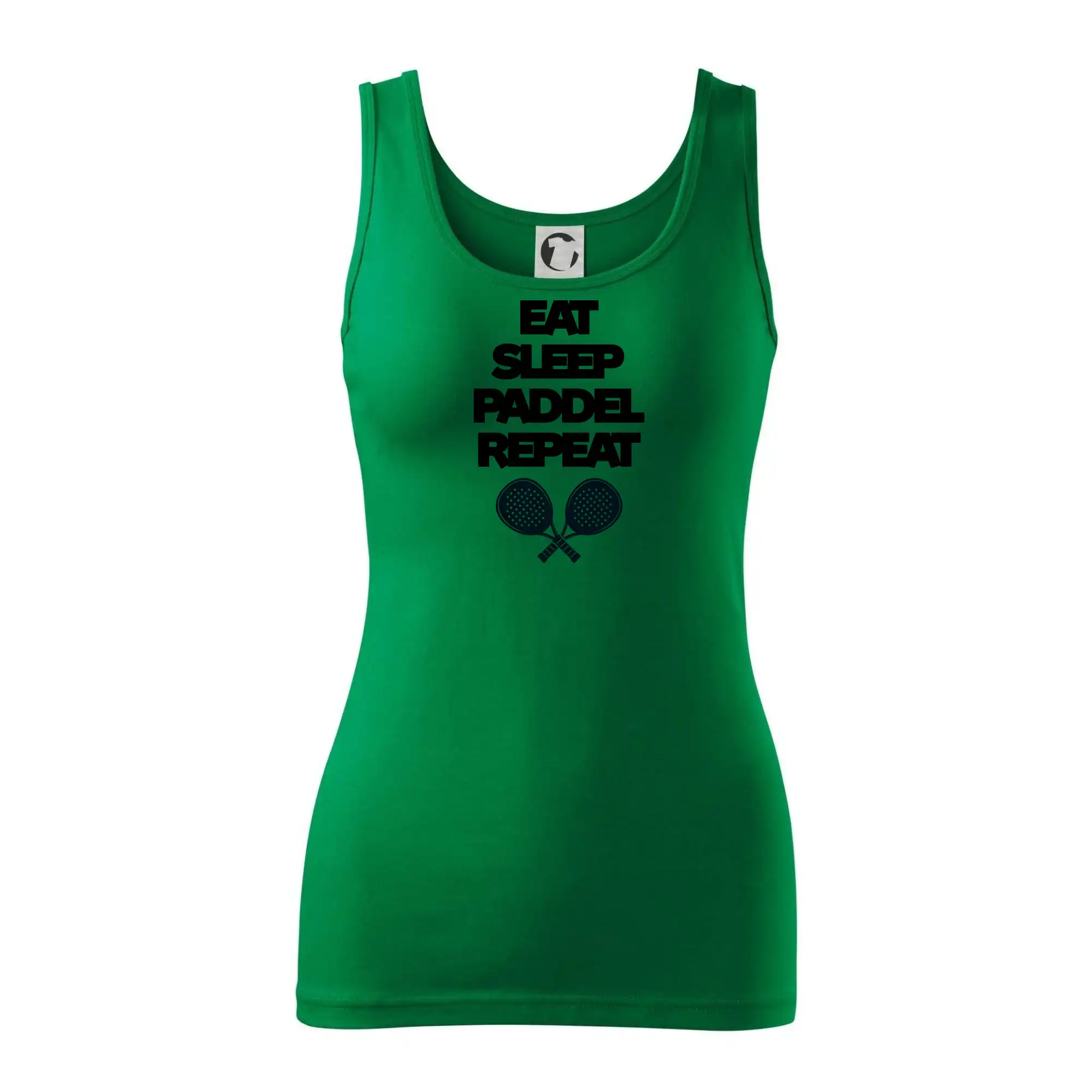 Eat sleep paddel repeat pod sebou