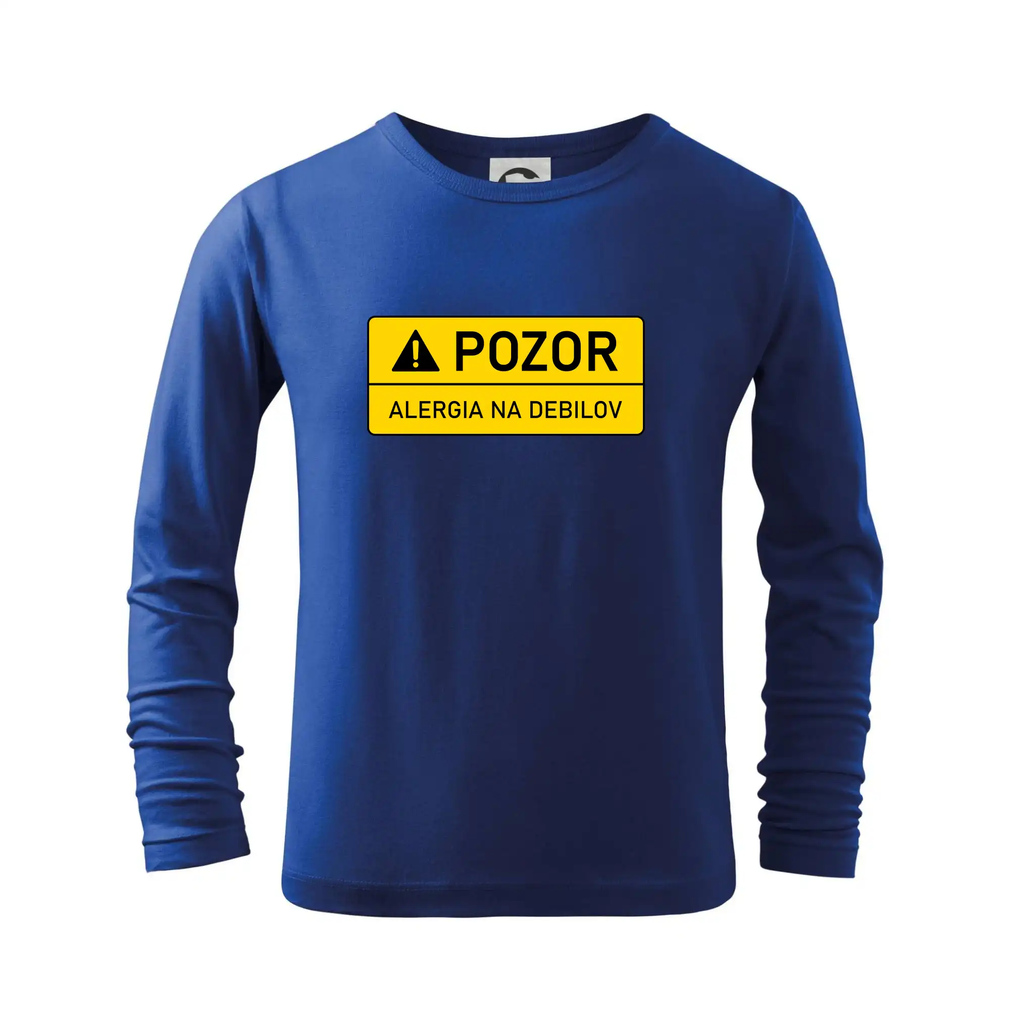 Ostatné nápisy - Pozor alergia na debilov - Tričko detské Long Sleeve