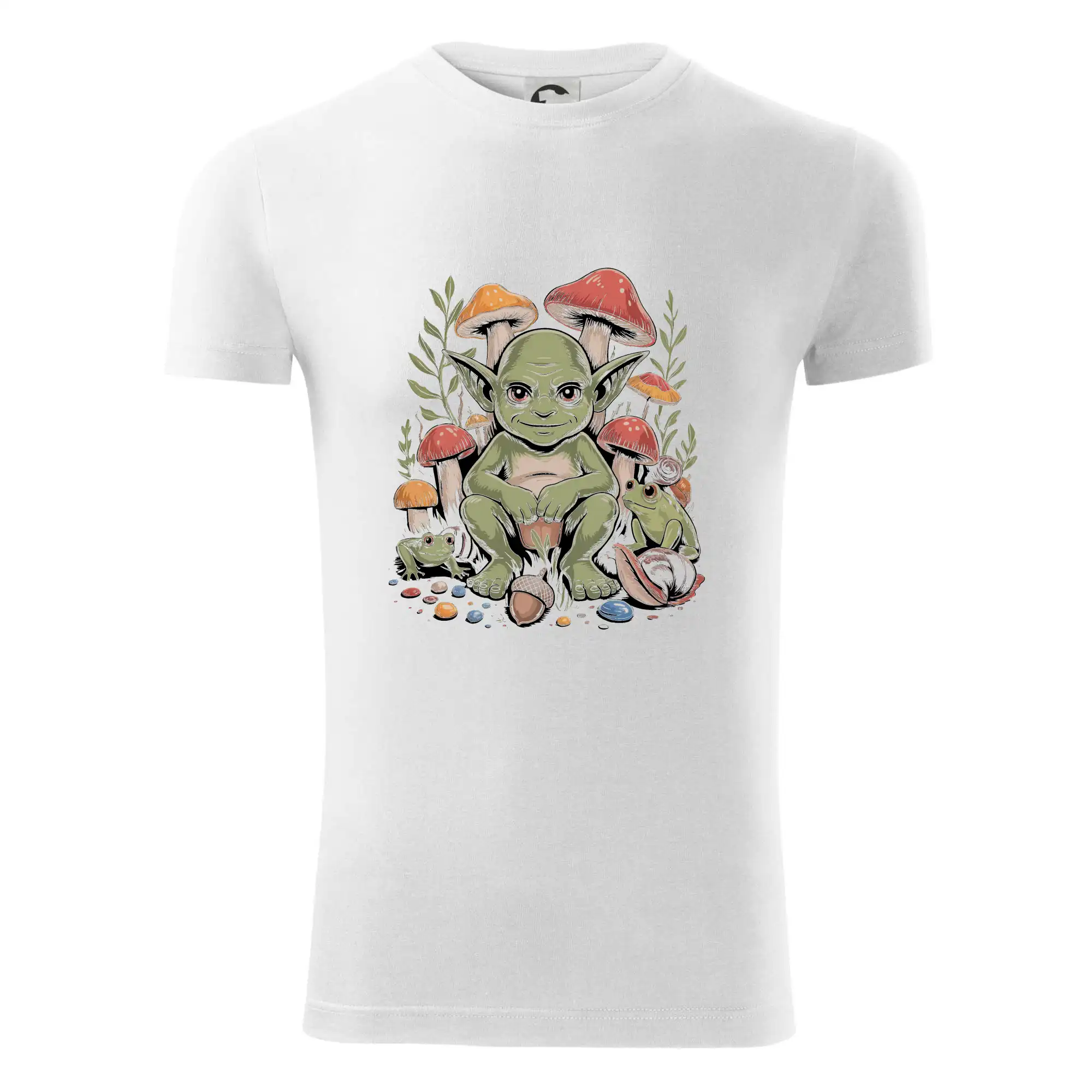 Tričká s motívmi ktoré frčia na internete - Goblincore  grimy forest goblin - Viper FIT - Pánske zúžené tričko