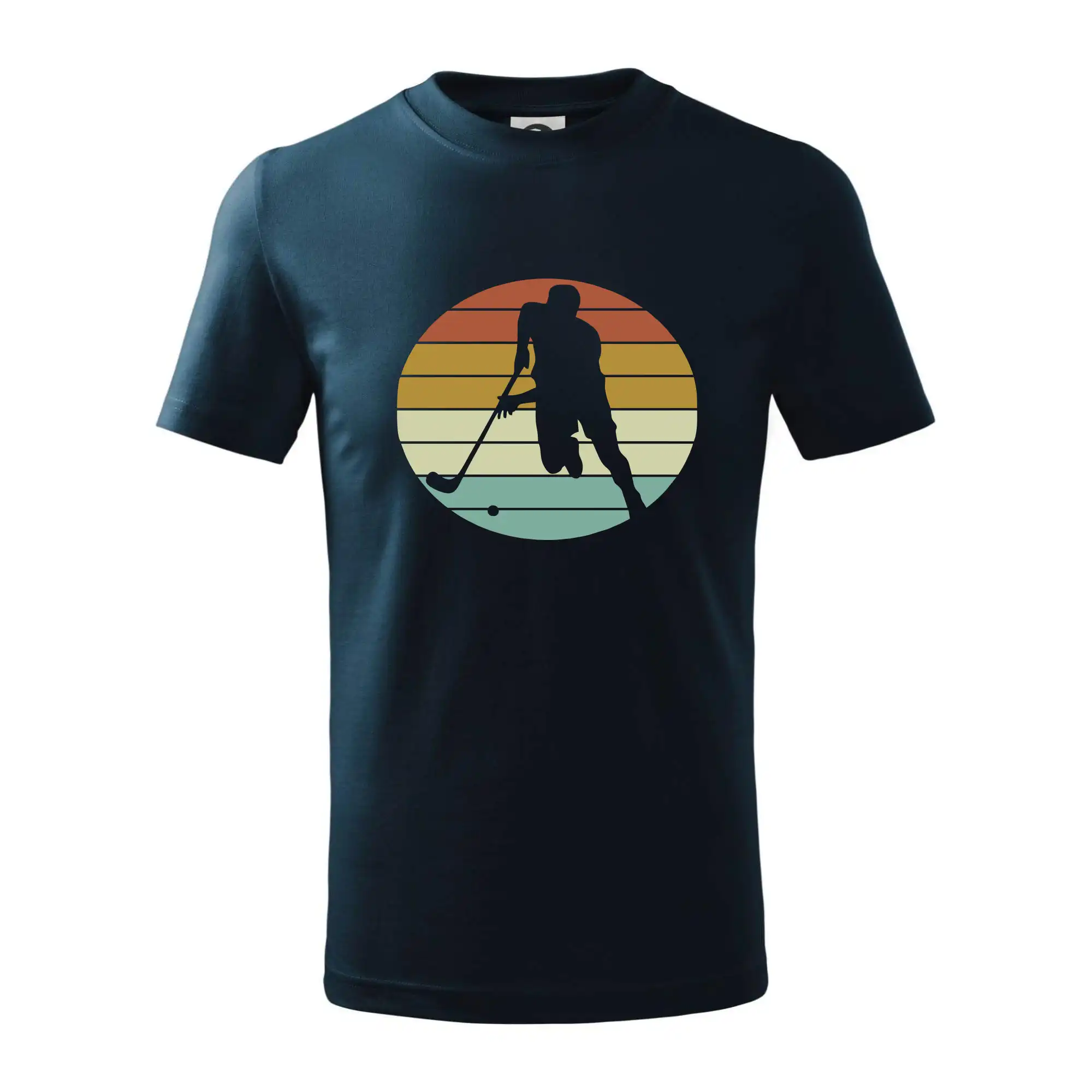 Florbalové tričká - Floorball vintage - Tričko detské bavlnené