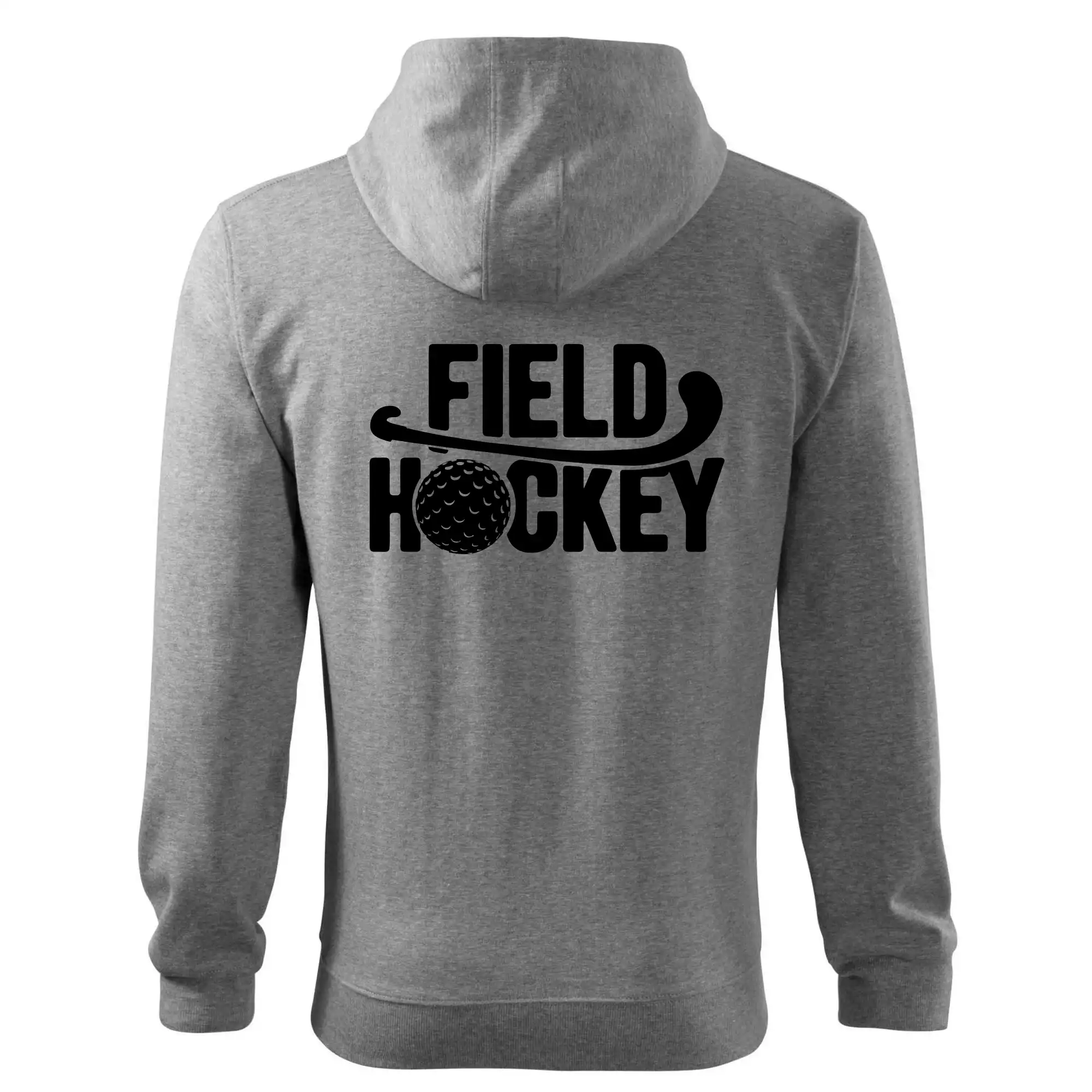 Field hockey míček a nápis