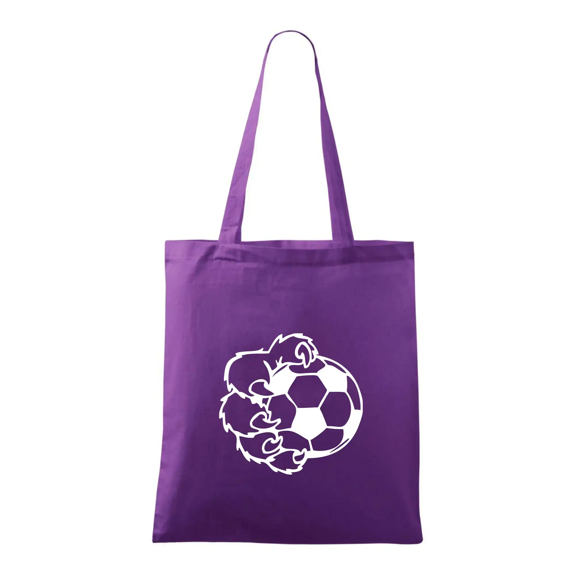 Tričká pre futbalistov - Medvedia laba futbal - Taška bavlnená