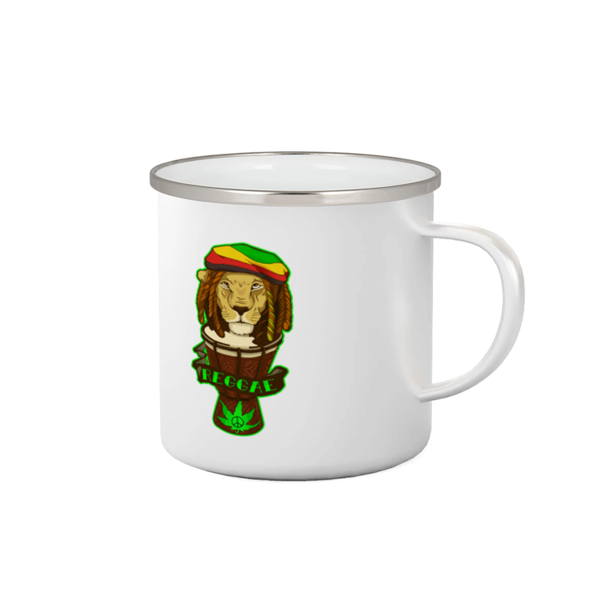 Tričká pre pohodový ľudí - Reggae lev - Plecháčik