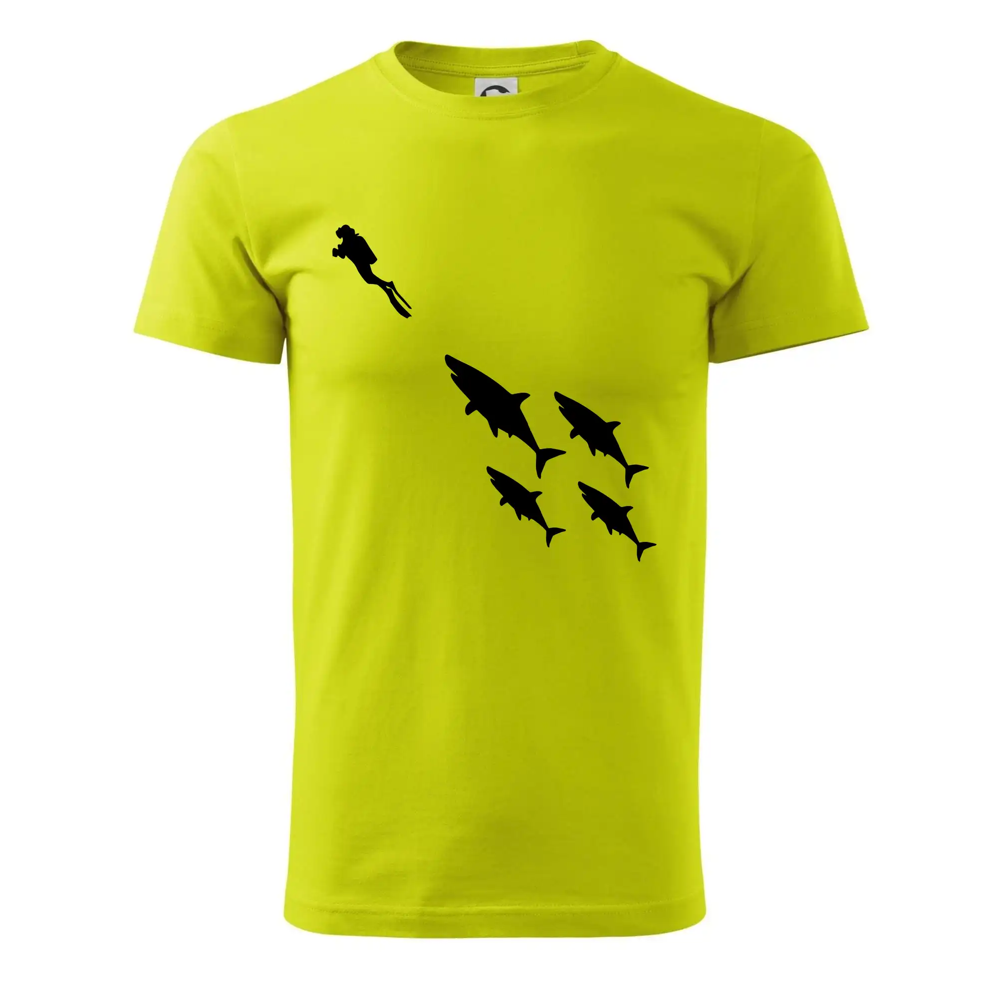 Potápač žraloky Potápač žraloky