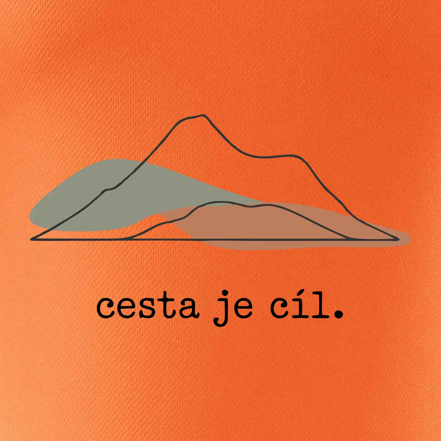 Cesta je cíl - kresba
