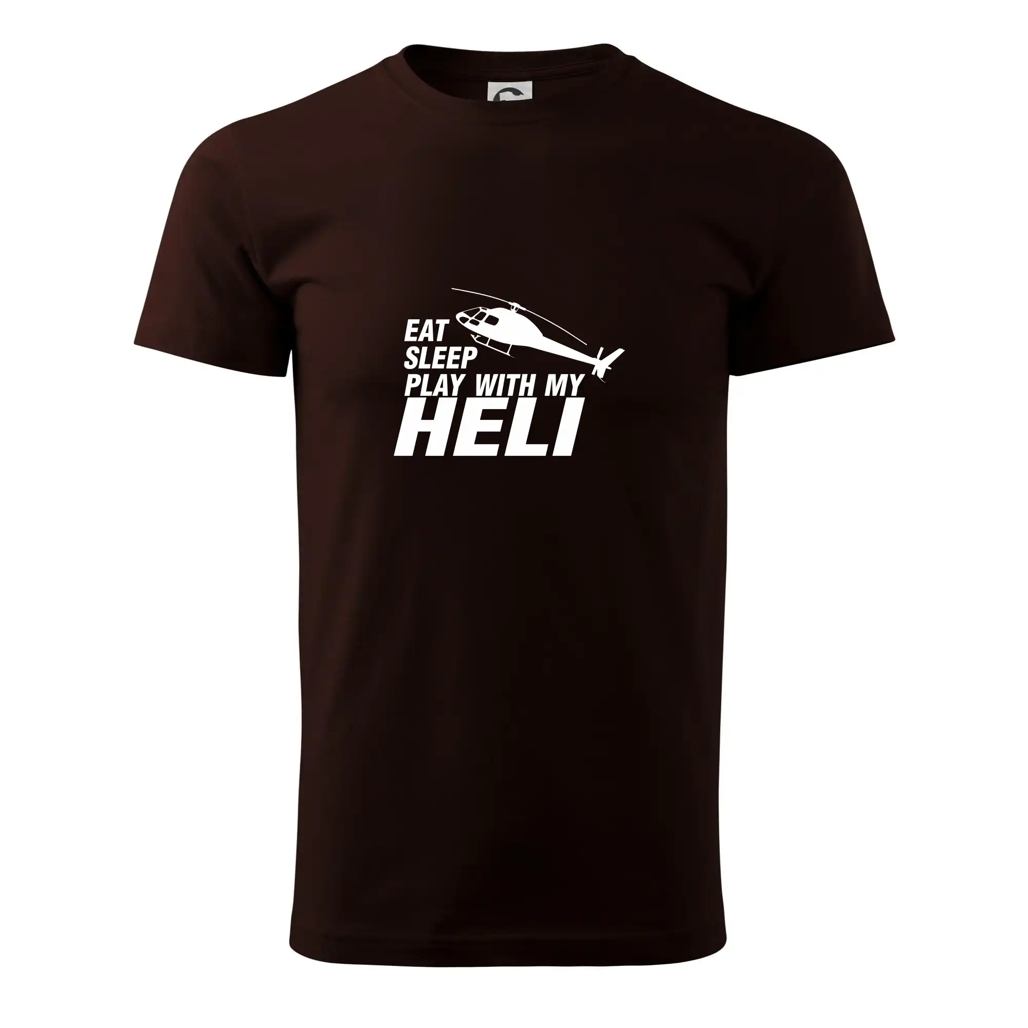 Tričká pre modelára - Eat Sleep Play With My Heli - Klasické pánske tričko vyššej gramáže