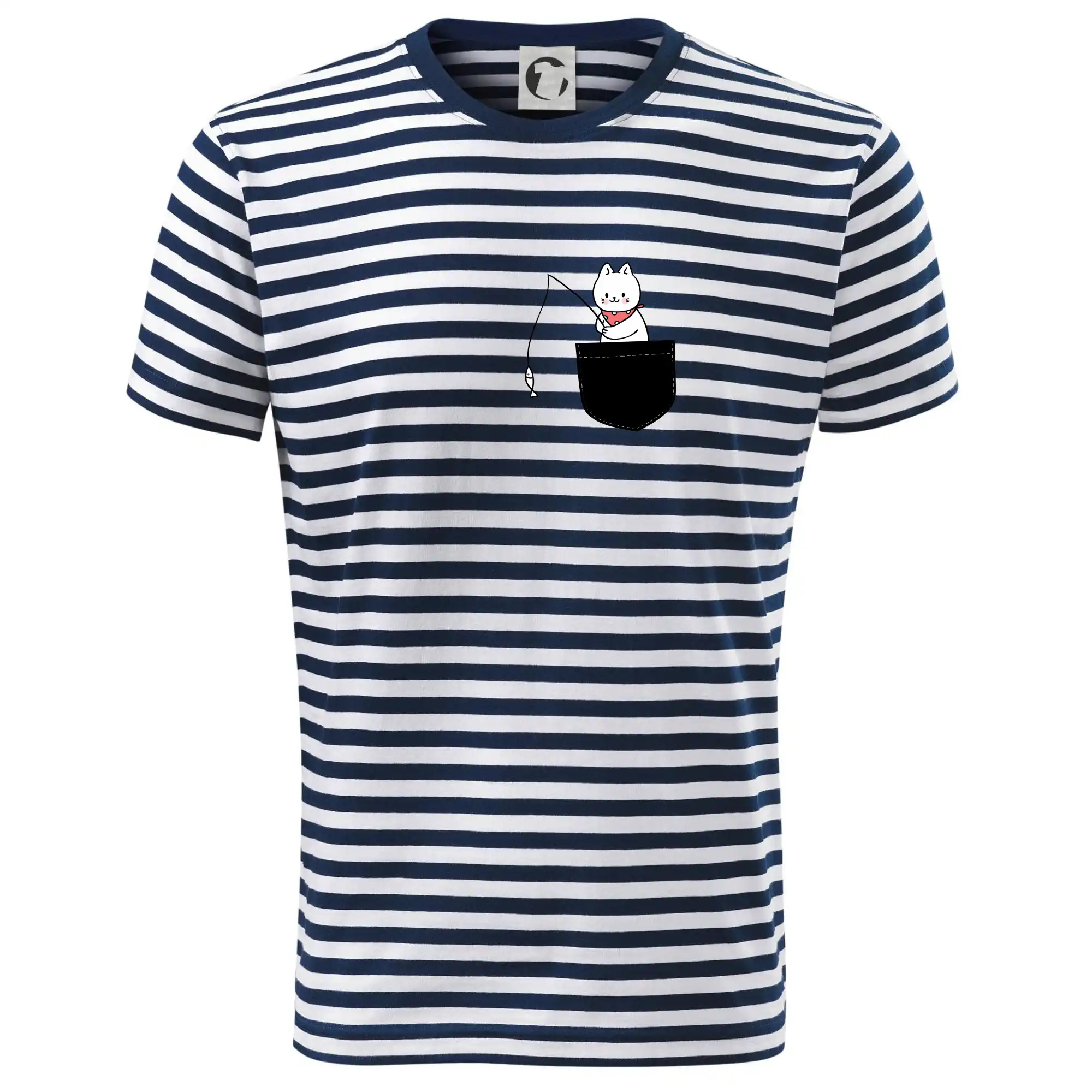 Kočka s rybou v kapse