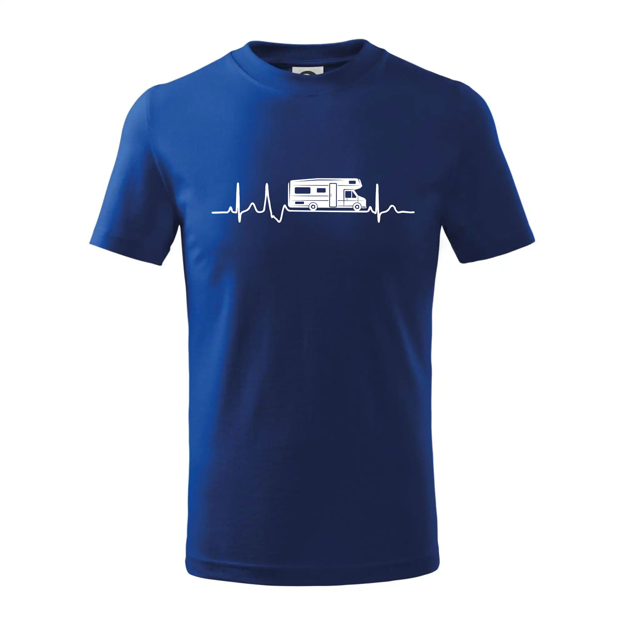 Trička na kempovanie - EKG obytňák - Tričko detské bavlnené