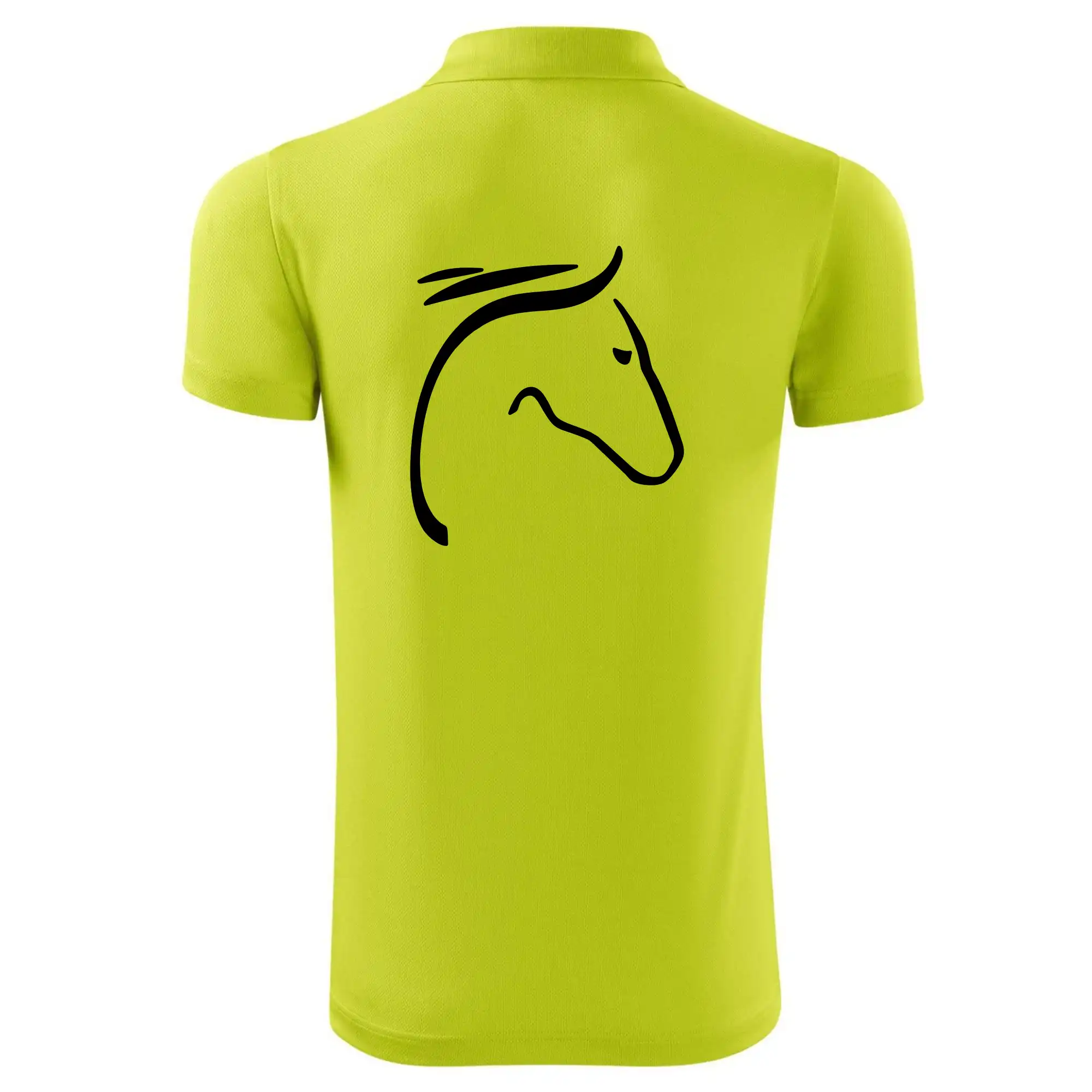 Kůň - hlava silueta