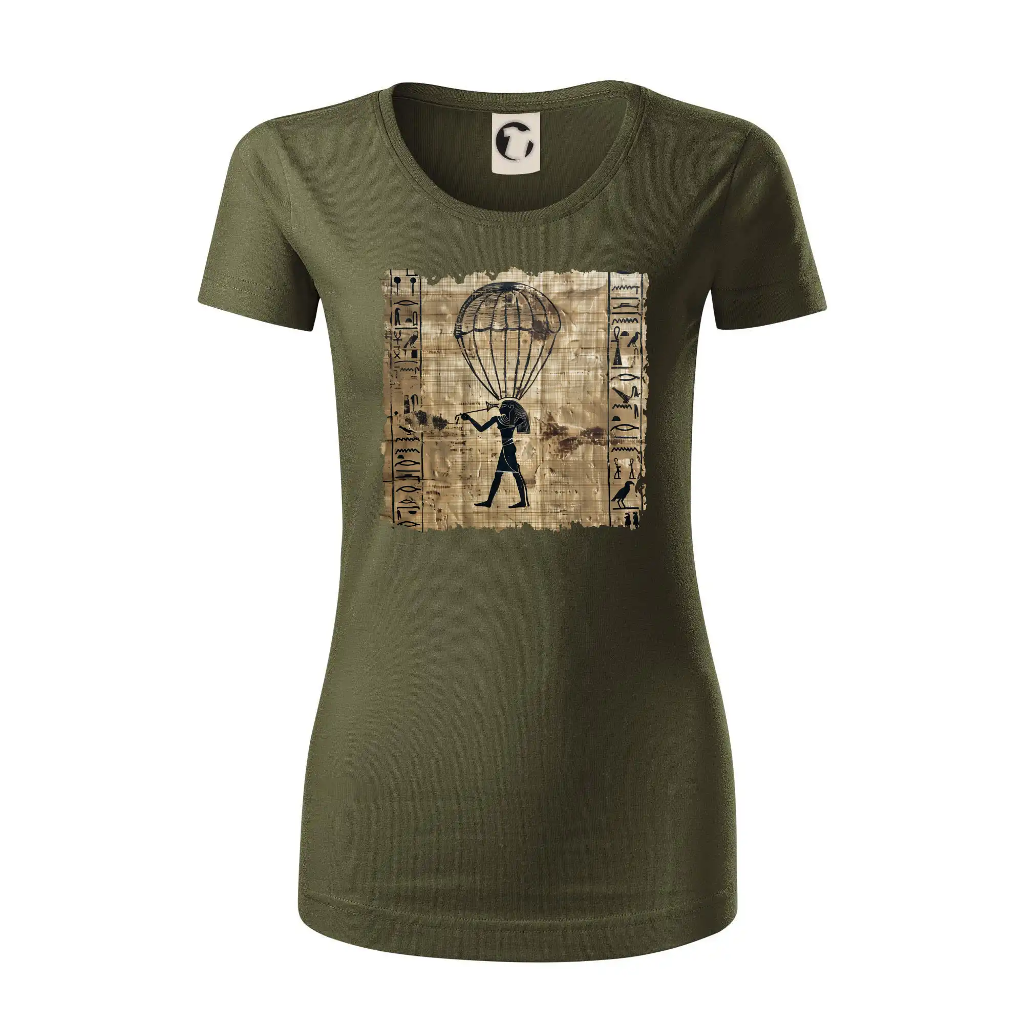 Egyptské hieroglyfy parašutista