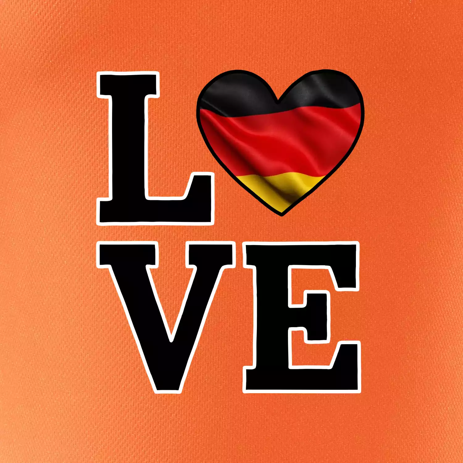 Love Německá vlajka