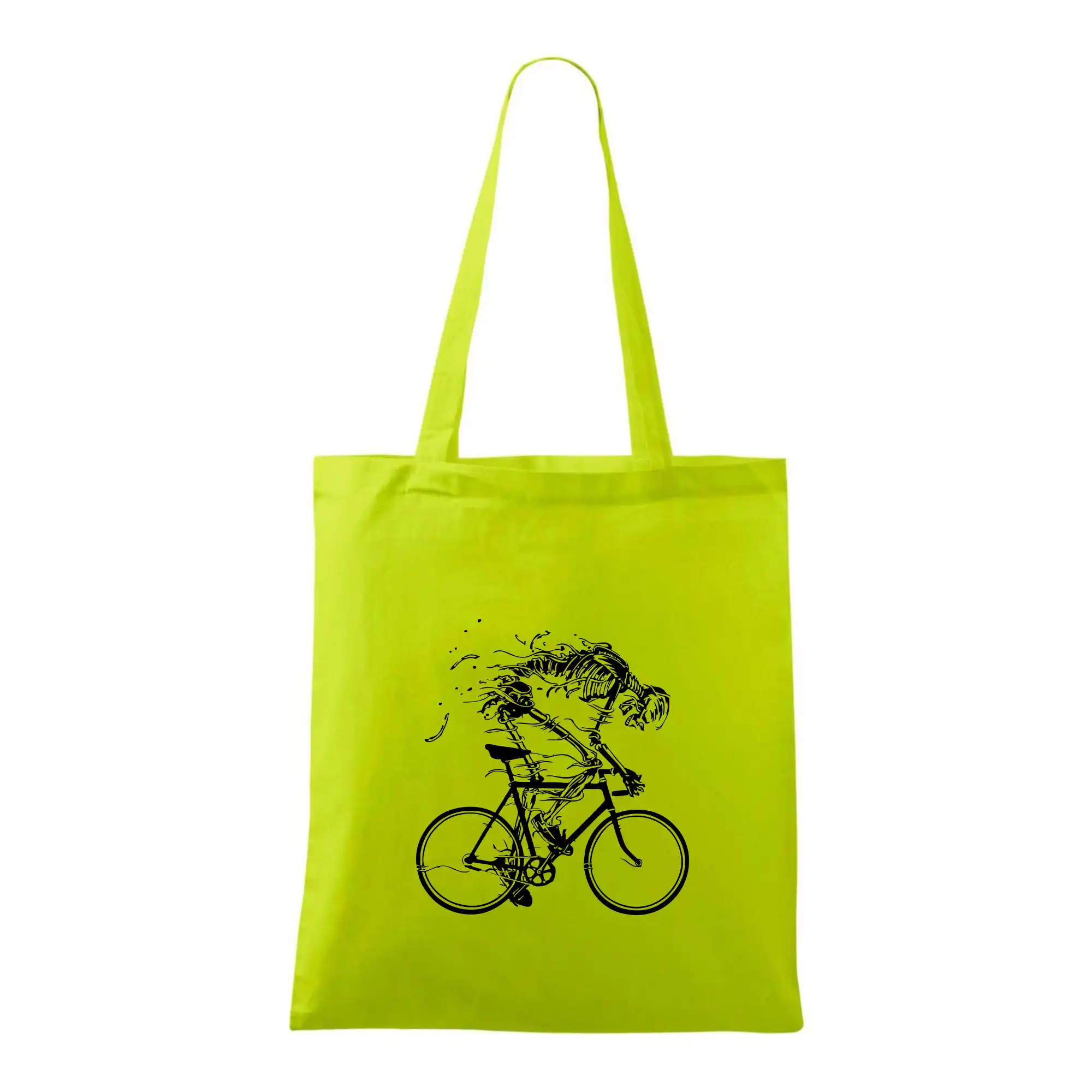 Tričko ako darček pre cyklistu - Gravel Bike - kostra - Taška bavlnená
