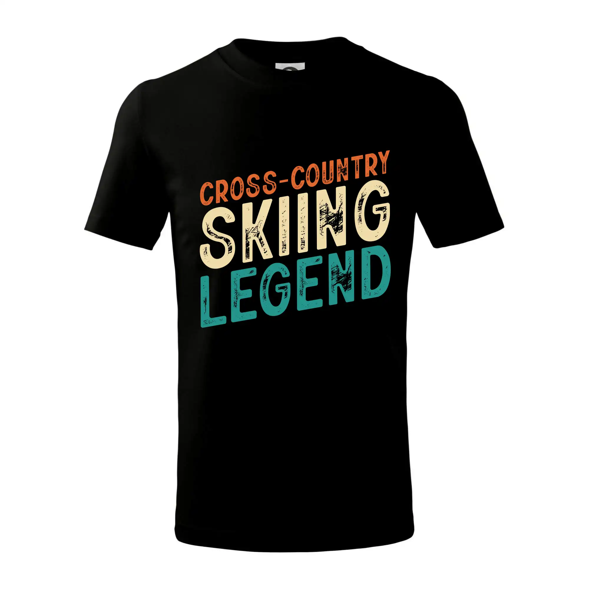 Lyže a Snowboard - CROSS-COUNTRY Skiing Legend - Tričko detské bavlnené