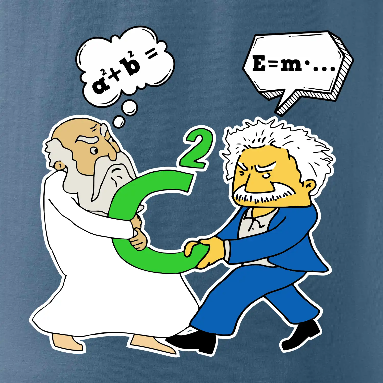 Pythagoras a Albert boj o C