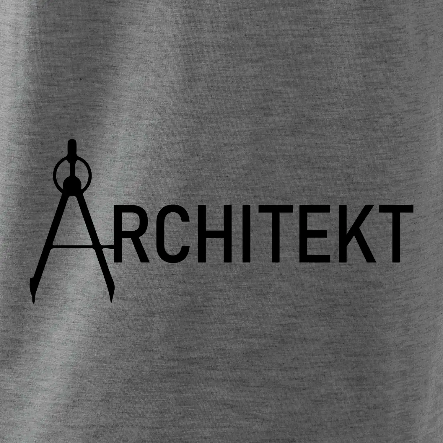 Architekt nápis