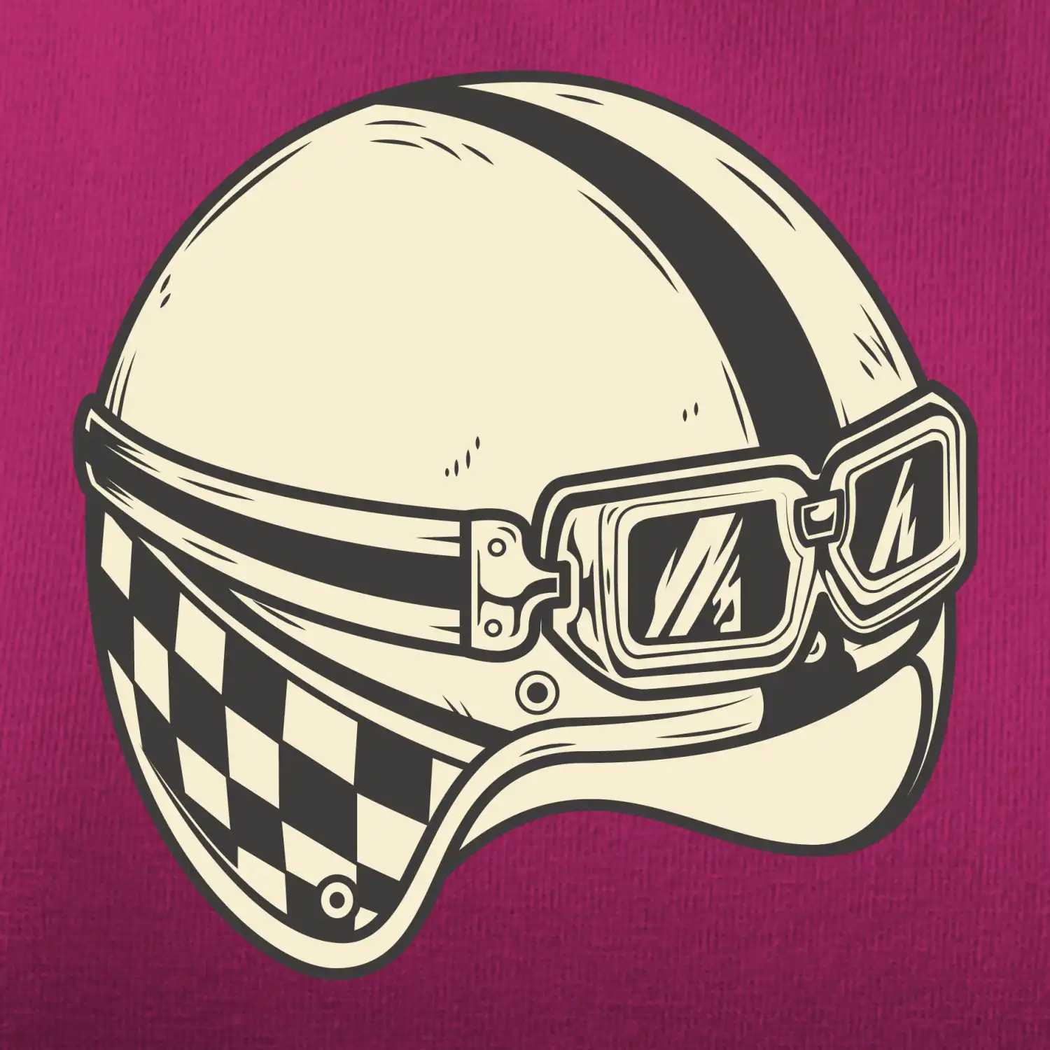 Moto helma - žalud