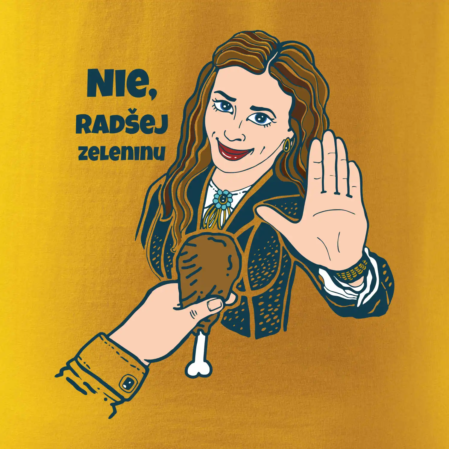 Nie, radšej zeleninu (Pecka design)