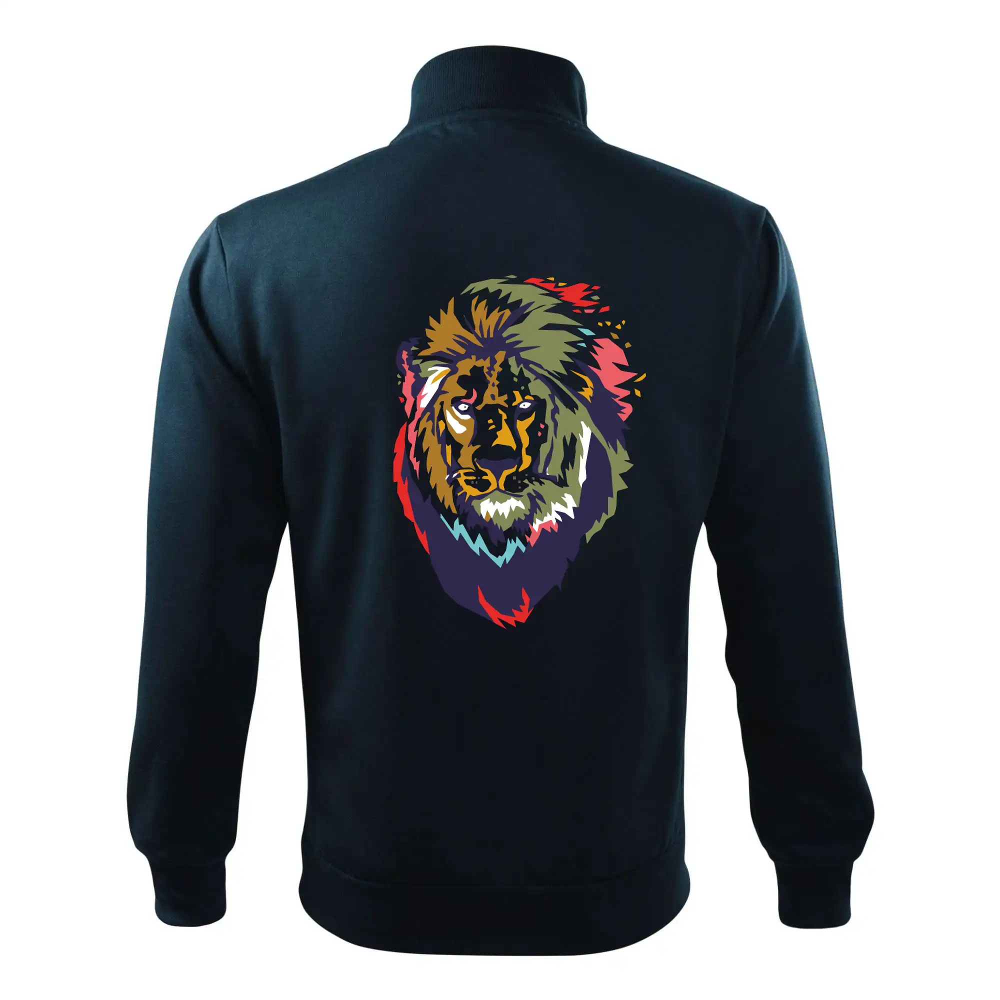 Hlava lva kreslená jednoduchá