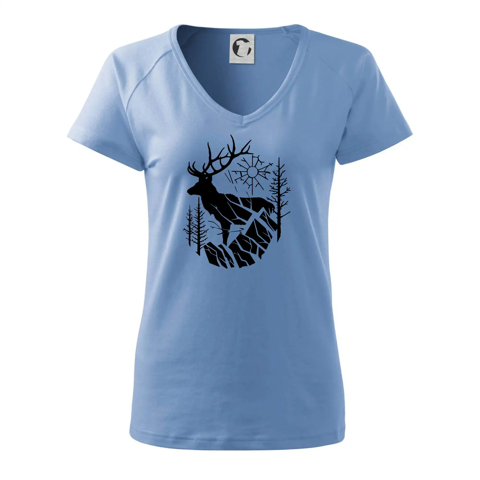 Jelen v lese křivky