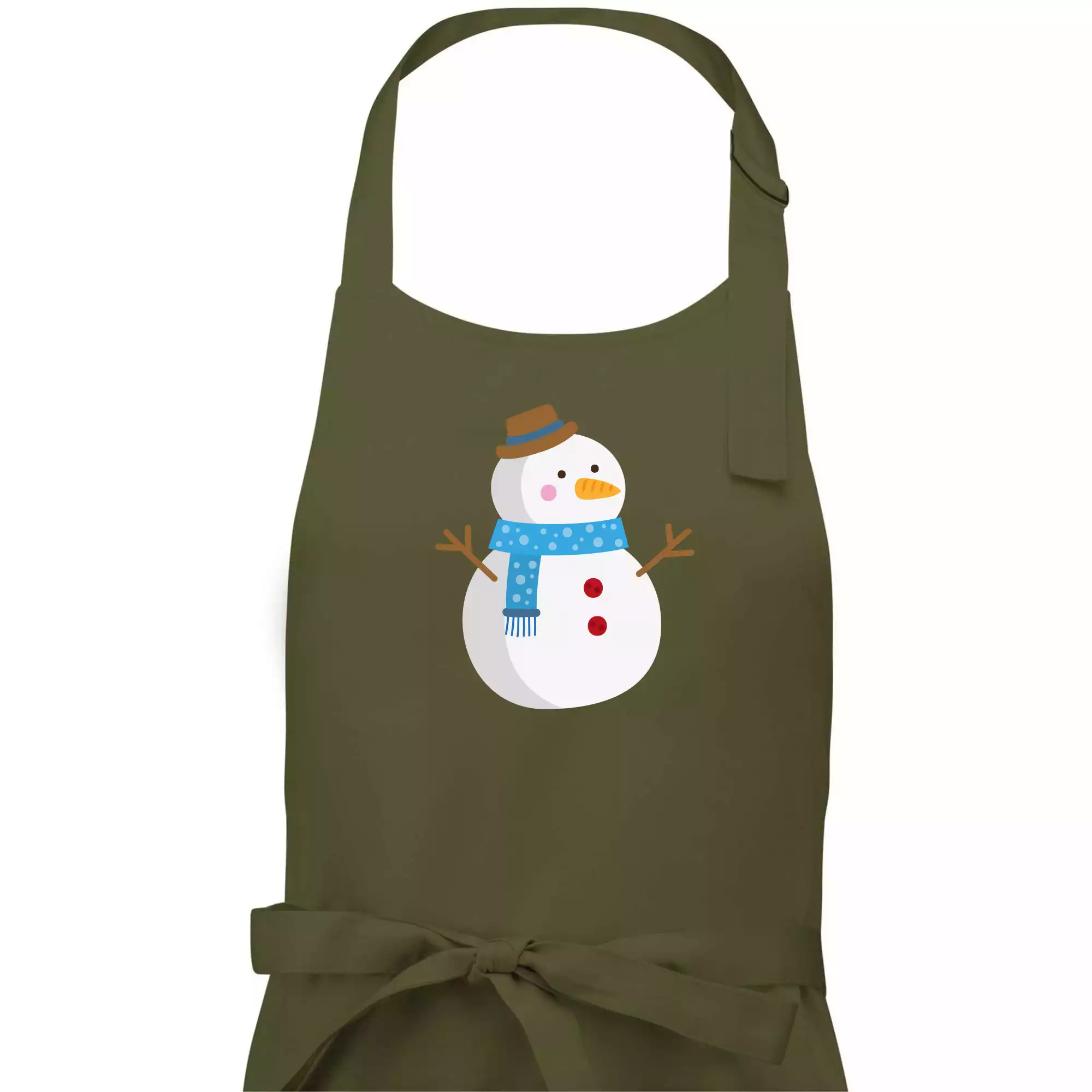 Sněhulák se šálou