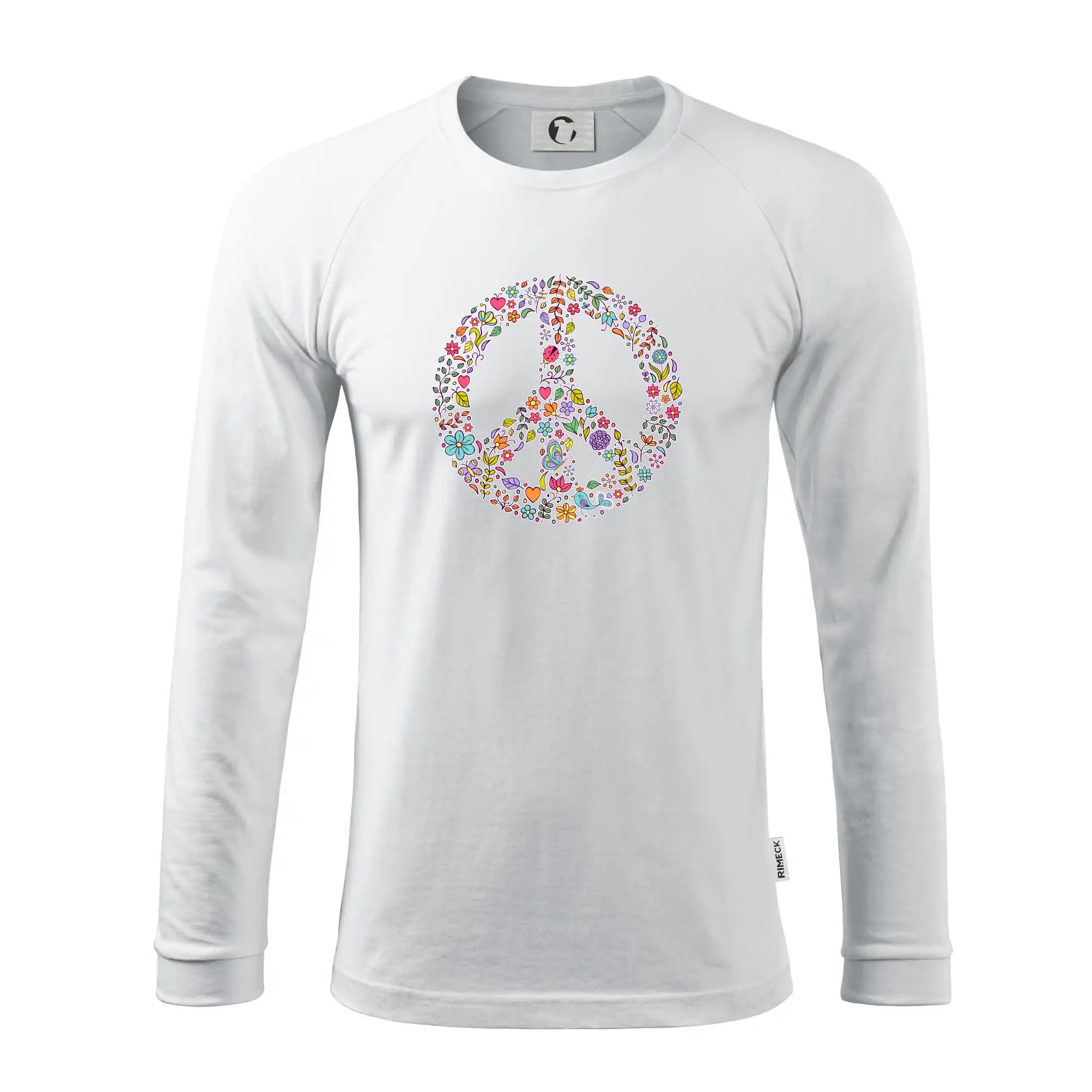 Peace symbol lístečky