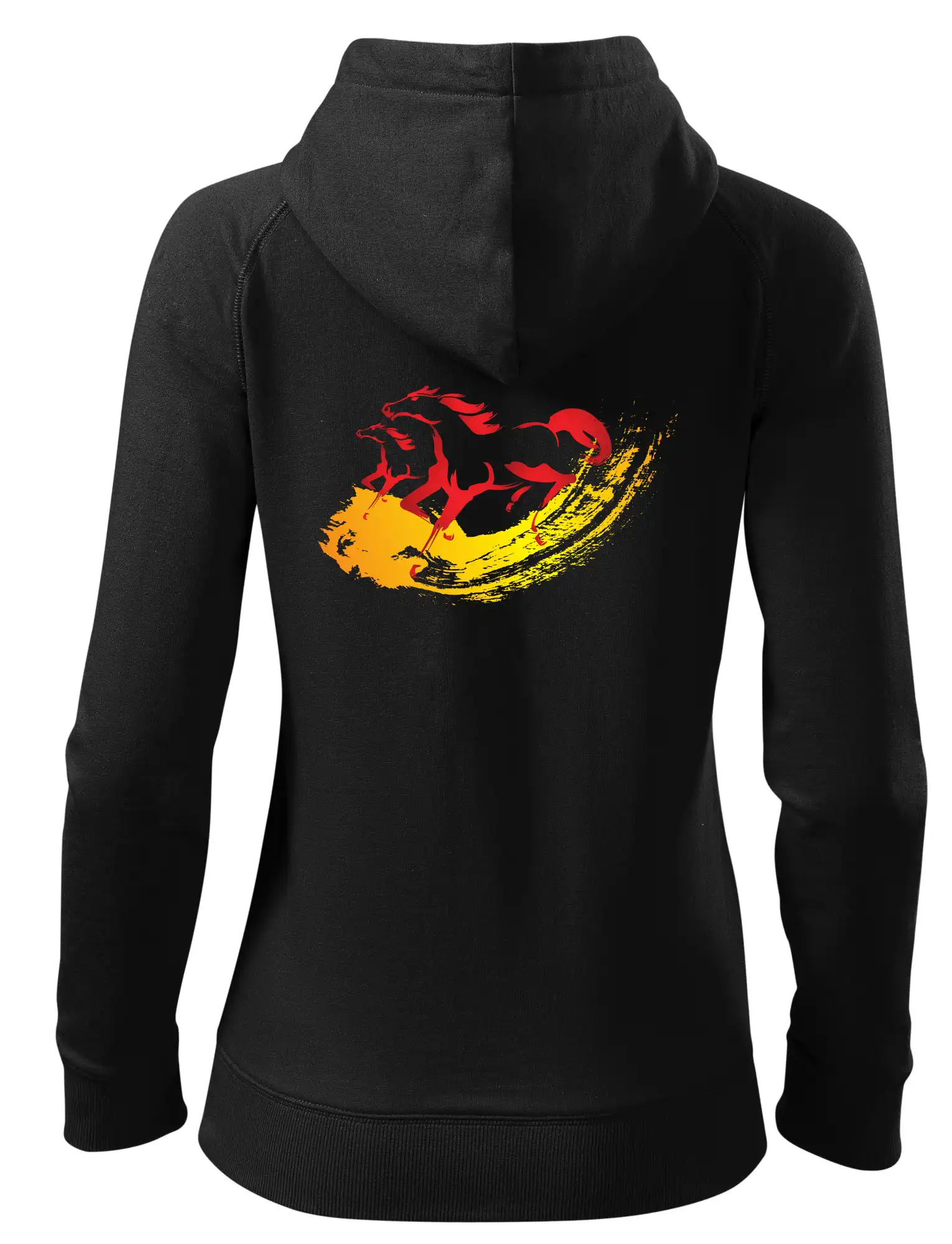 Dva běžící koně