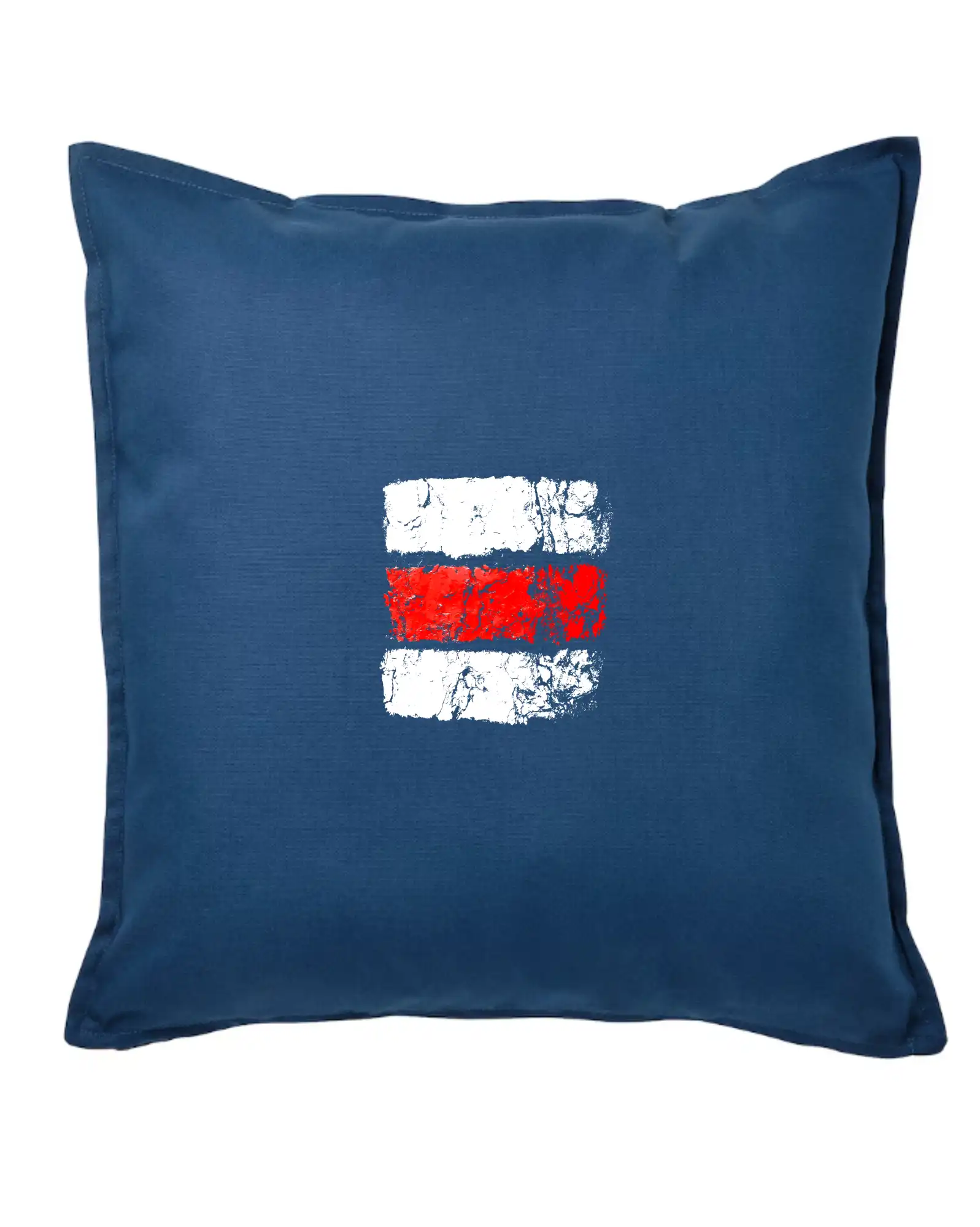 Trička pre cestovateľov - Turistická značka - červená - Vankúš 50x50