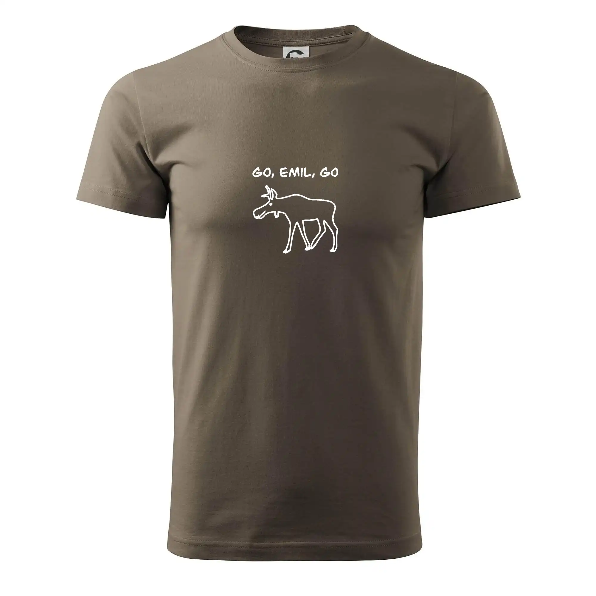 Tričká so zvieratami - Go, Emil, go (Moňas) - Klasické pánske tričko vyššej gramáže