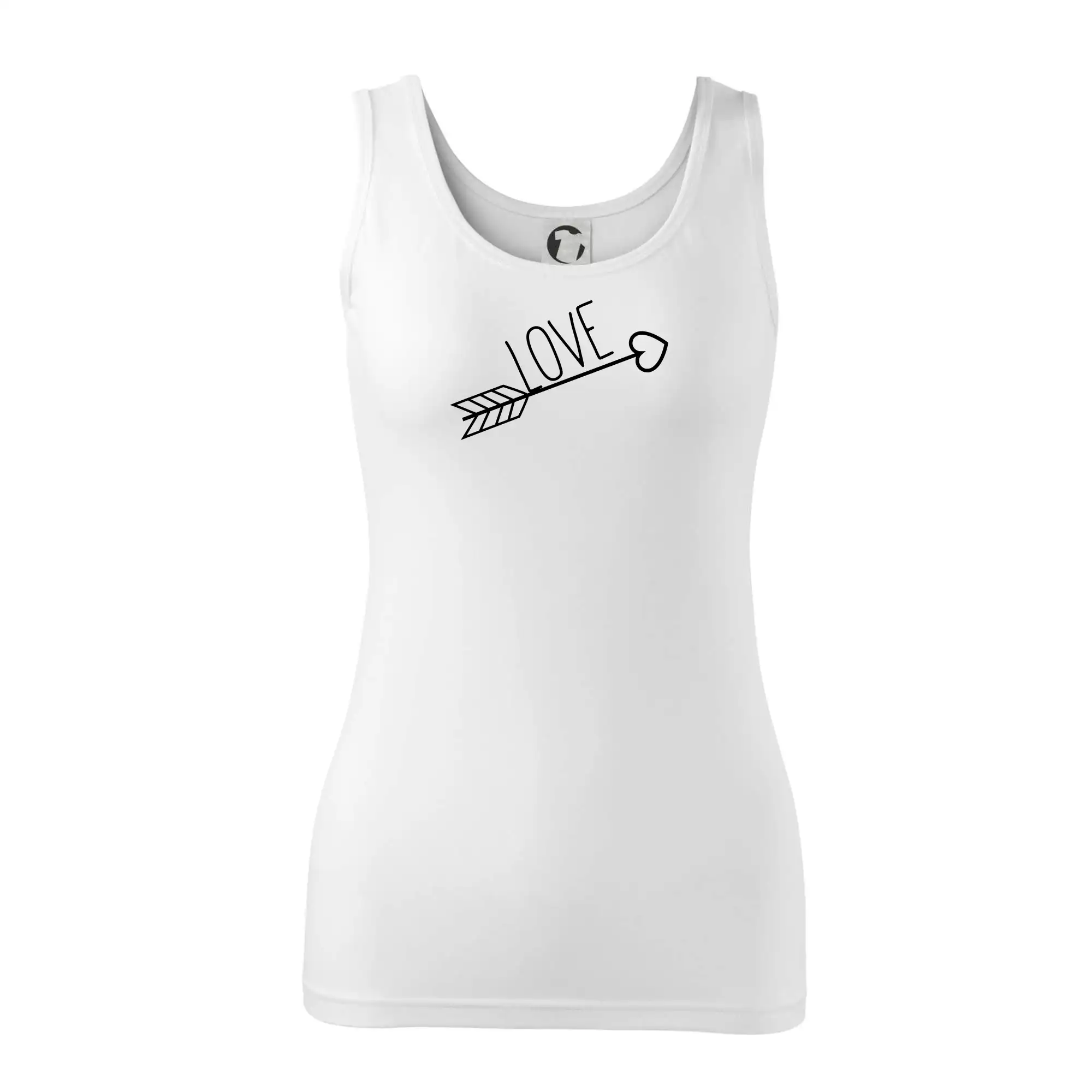 Tričká pre zamilovaných - Love šíp - Dámske tielko