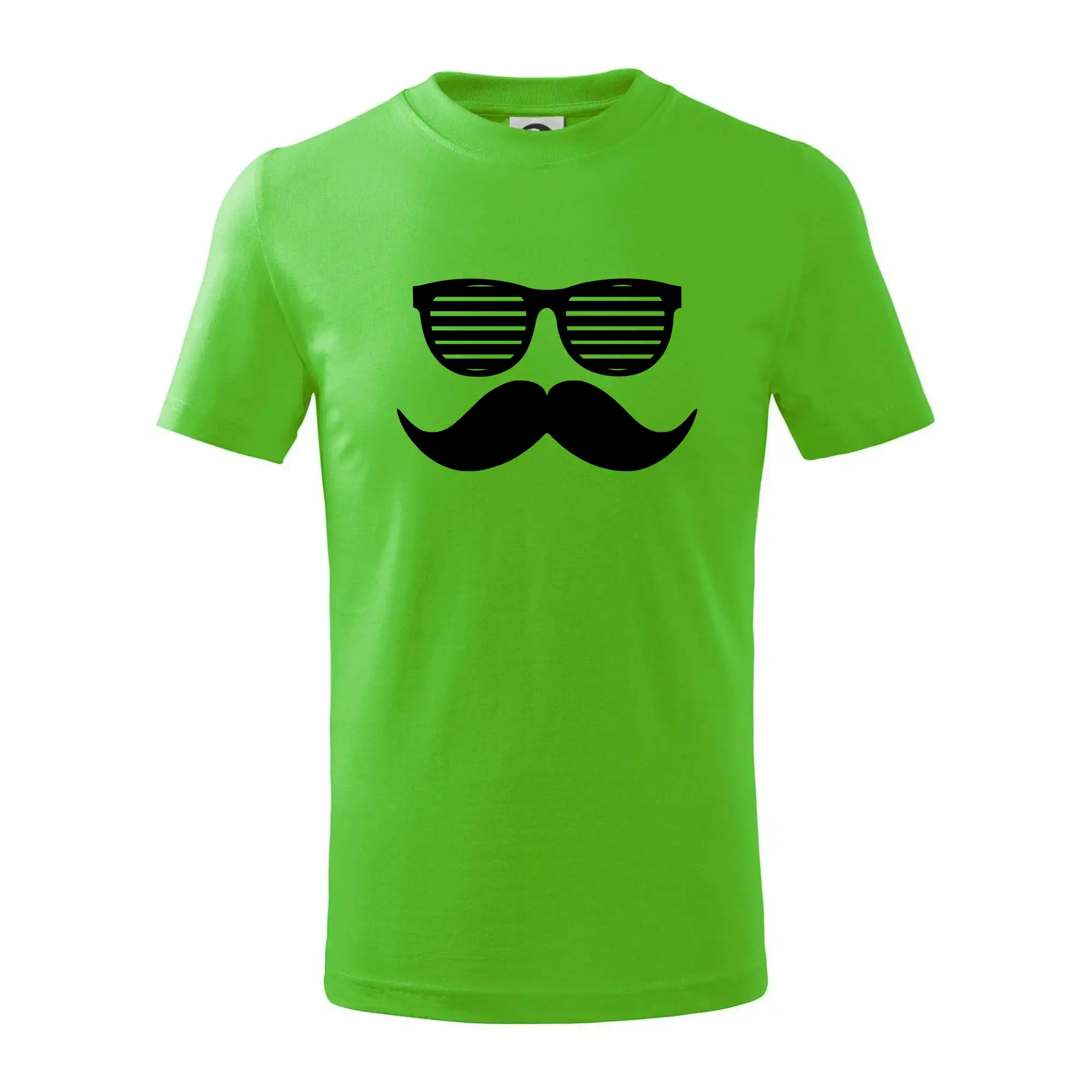 Tričká s fúzikmi - Mustache okuliare - Tričko detské bavlnené