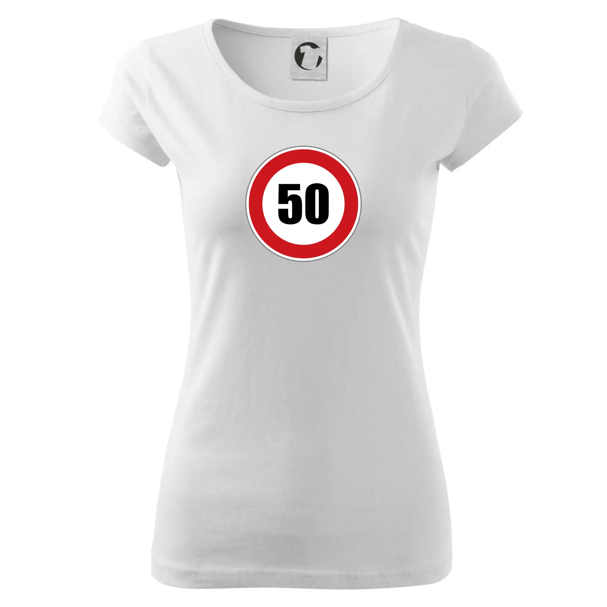 Dopravná značka - obmedzenie rýchlosti 50